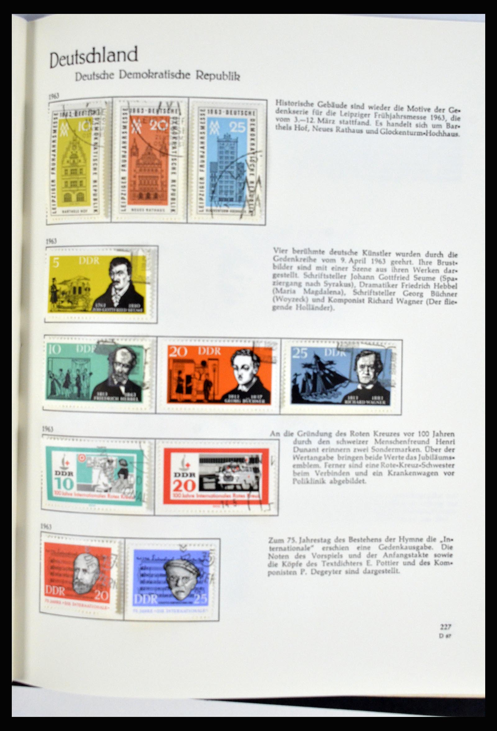 36609 099 - Postzegelverzameling 36609 Duitsland 1952-1975.