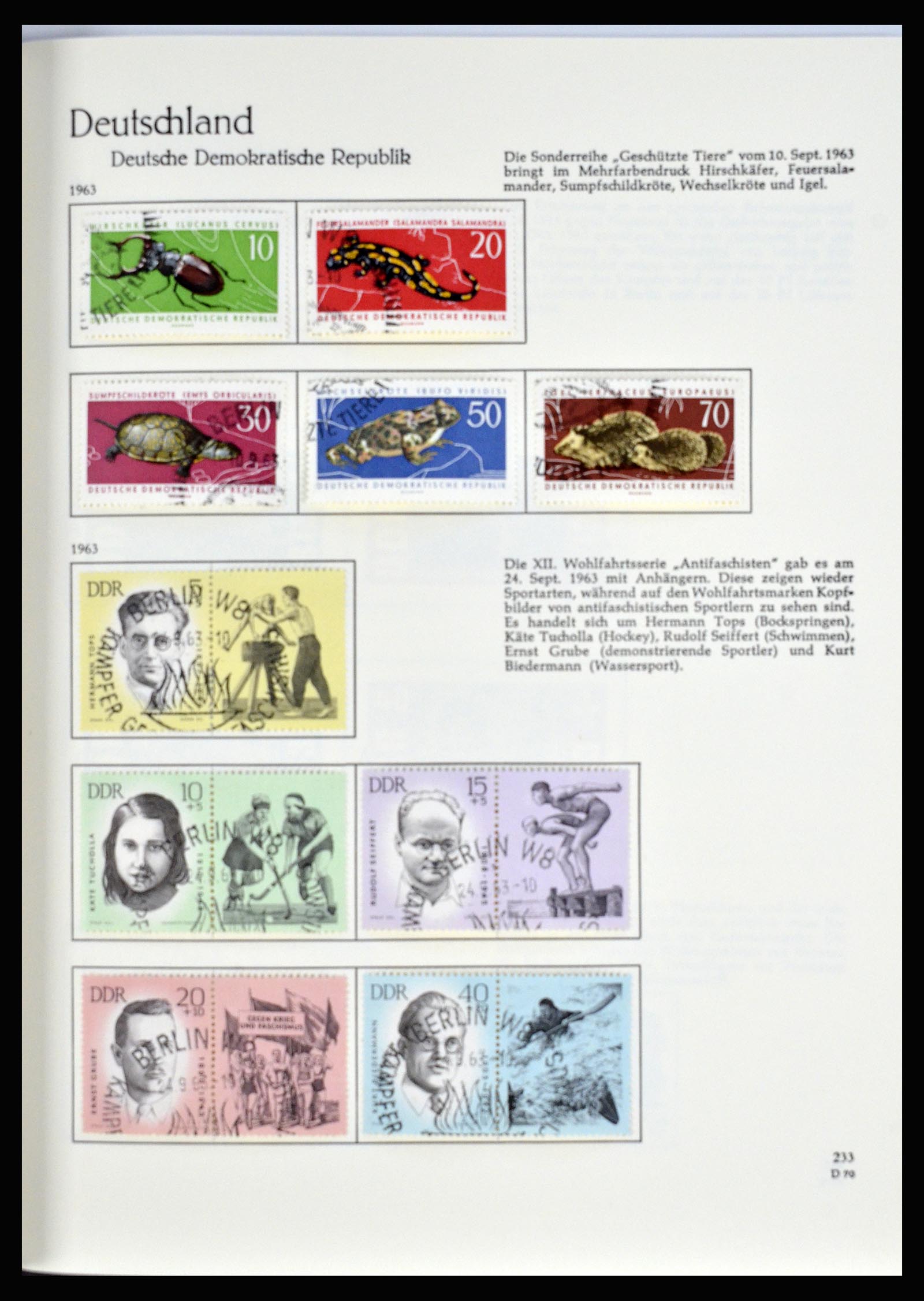 36609 109 - Postzegelverzameling 36609 Duitsland 1952-1975.