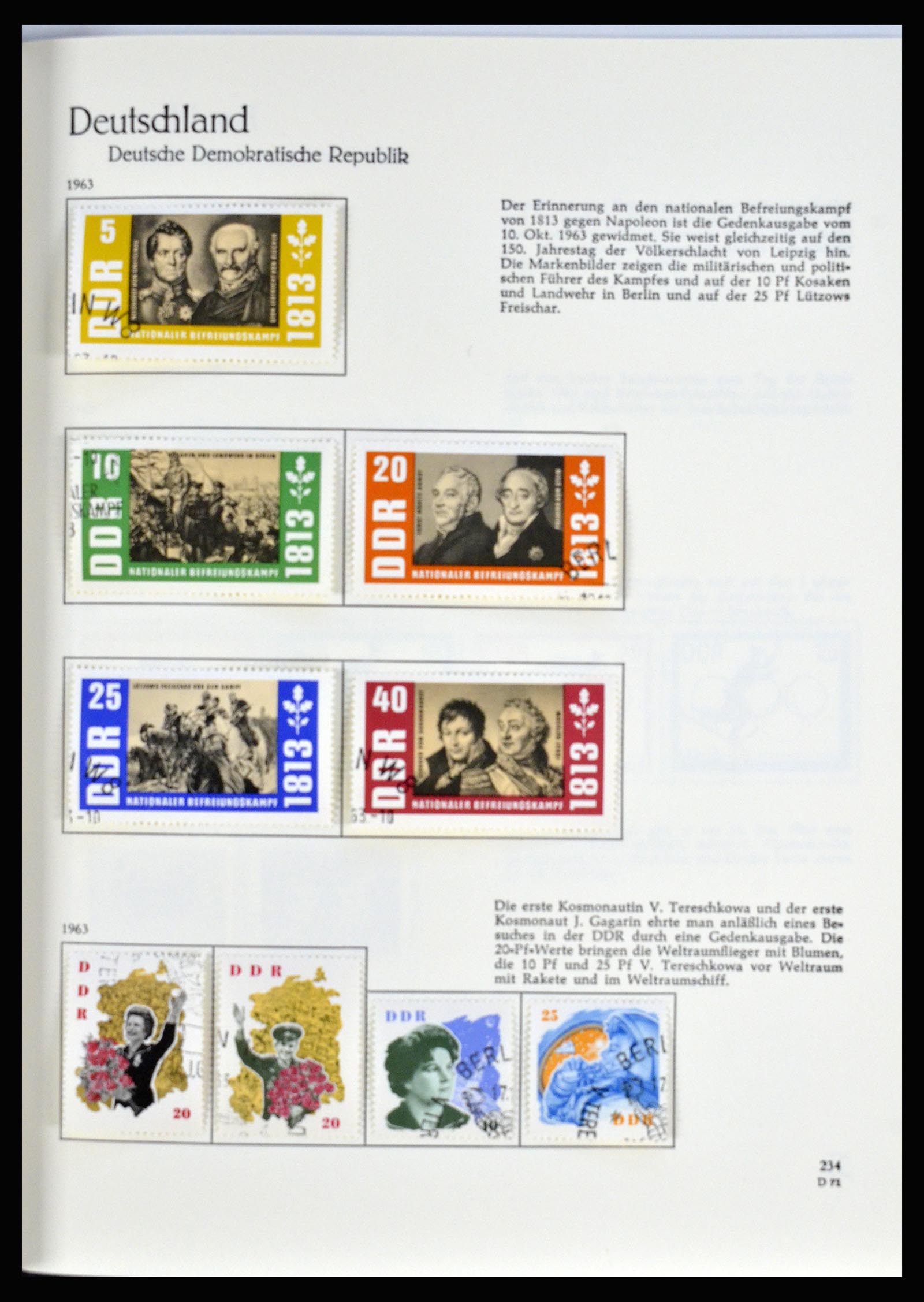 36609 110 - Postzegelverzameling 36609 Duitsland 1952-1975.