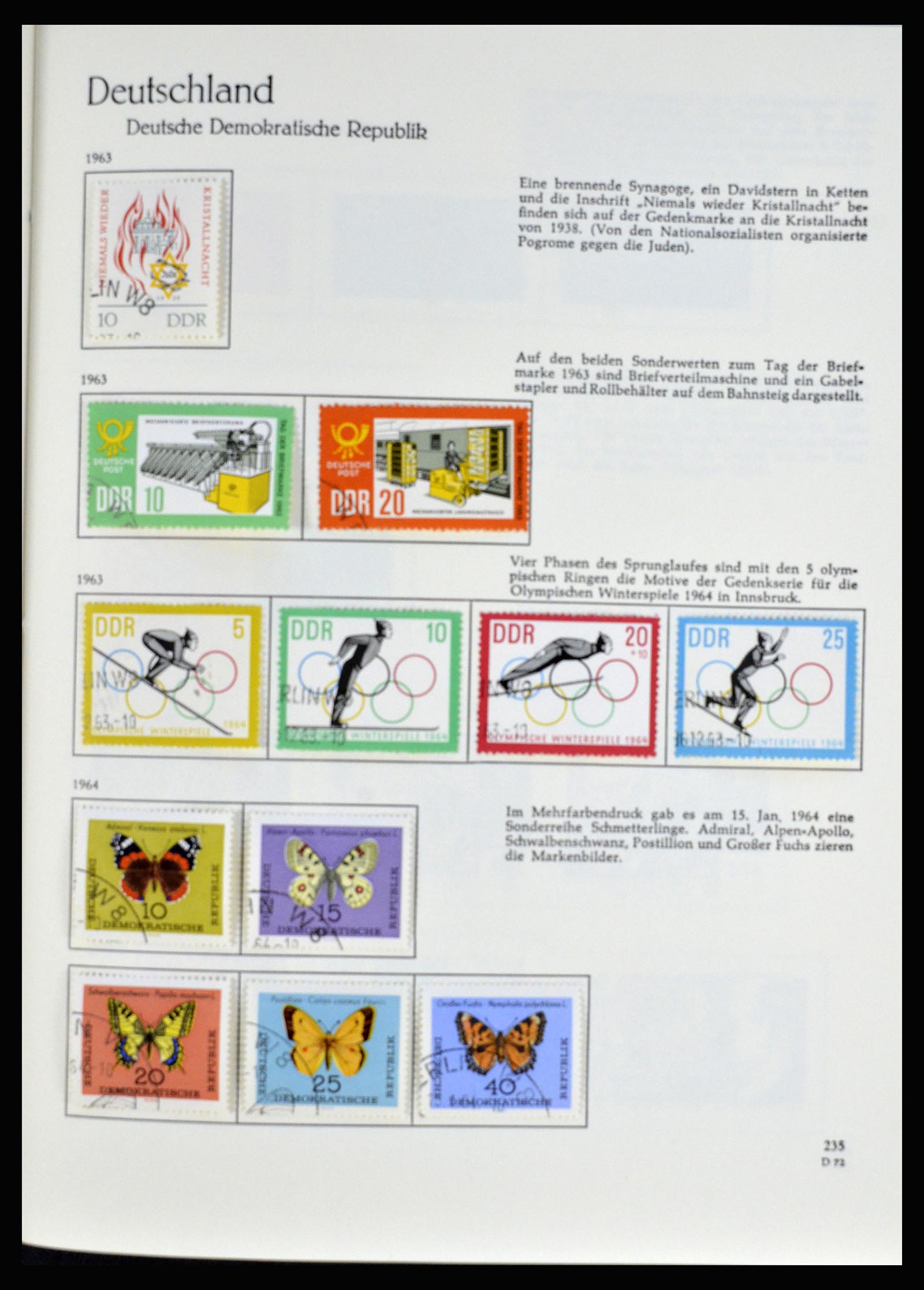 36609 111 - Postzegelverzameling 36609 Duitsland 1952-1975.