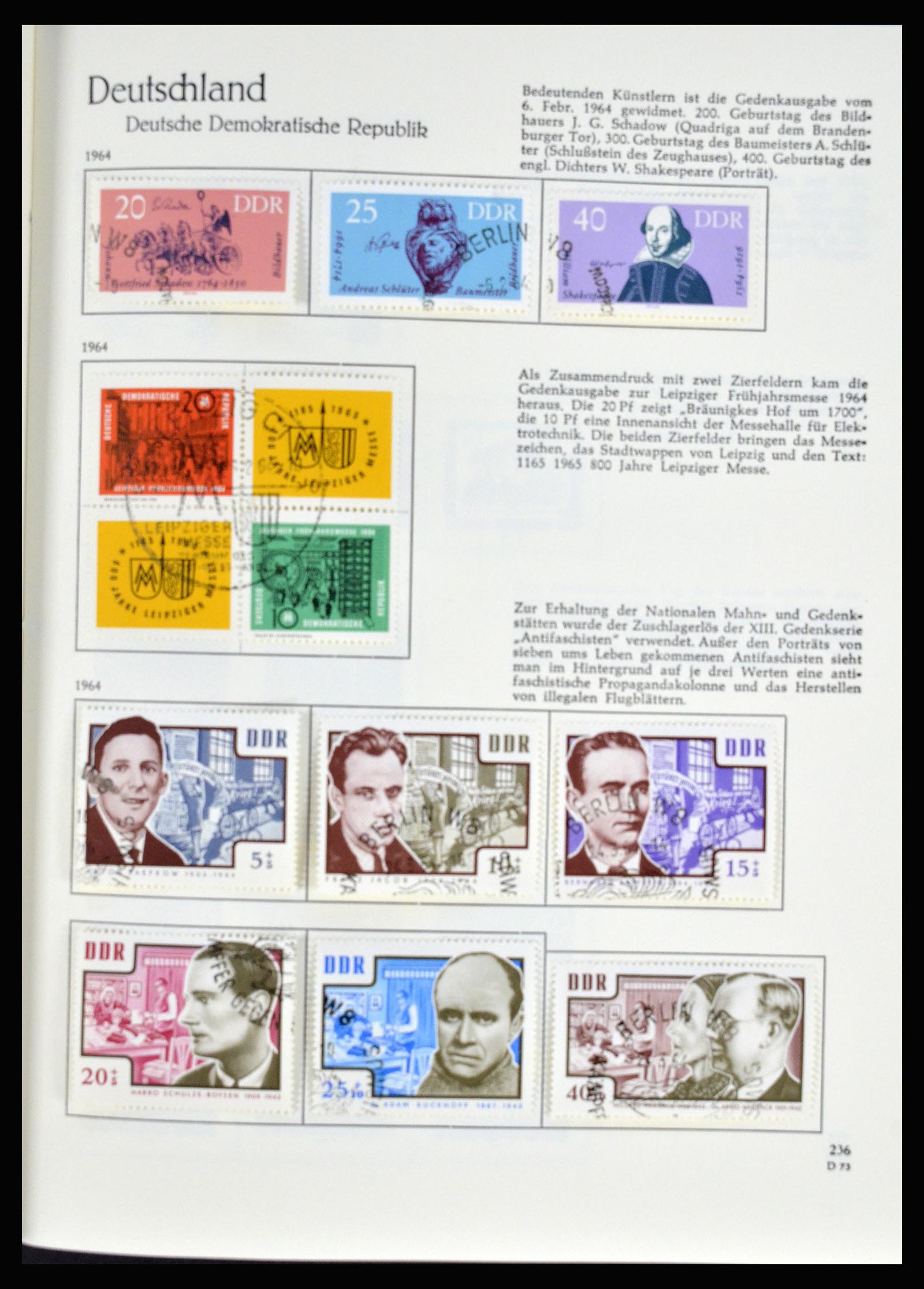 36609 112 - Postzegelverzameling 36609 Duitsland 1952-1975.