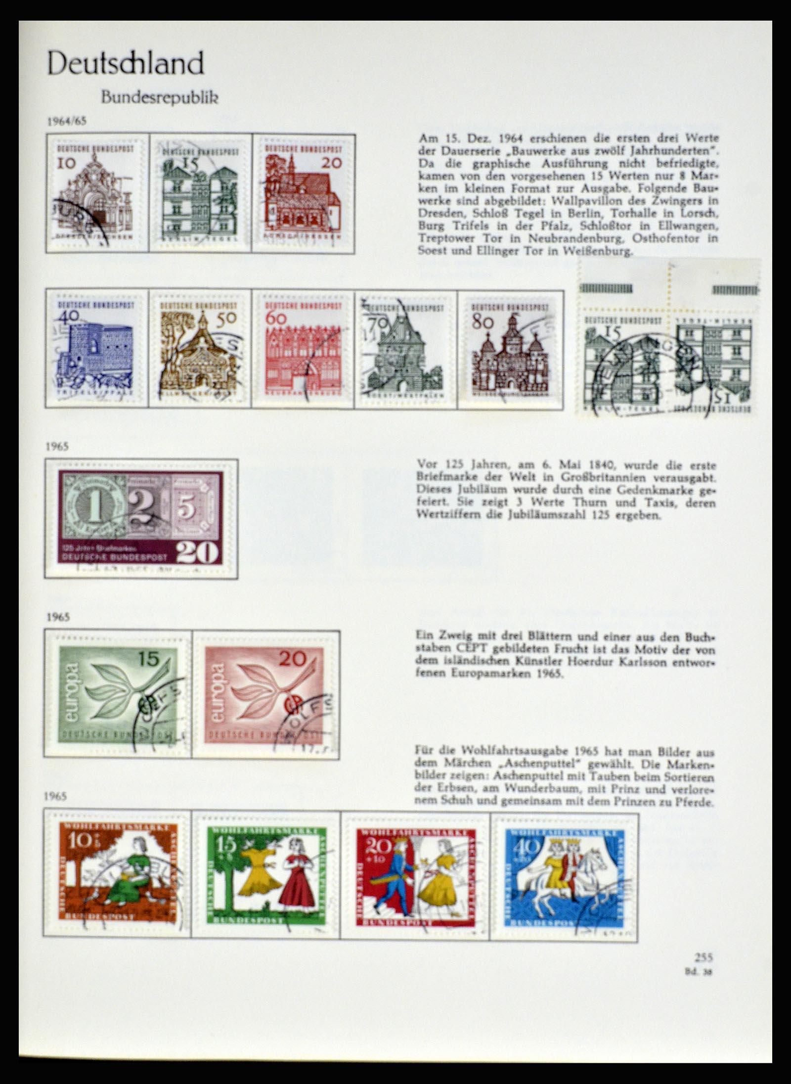 36609 126 - Postzegelverzameling 36609 Duitsland 1952-1975.