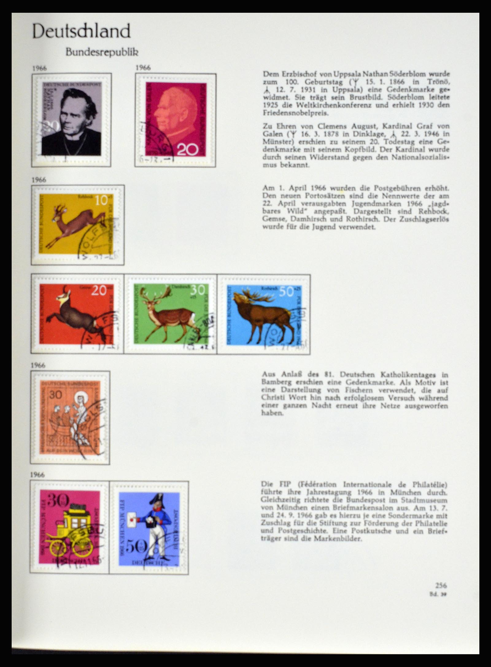 36609 127 - Postzegelverzameling 36609 Duitsland 1952-1975.