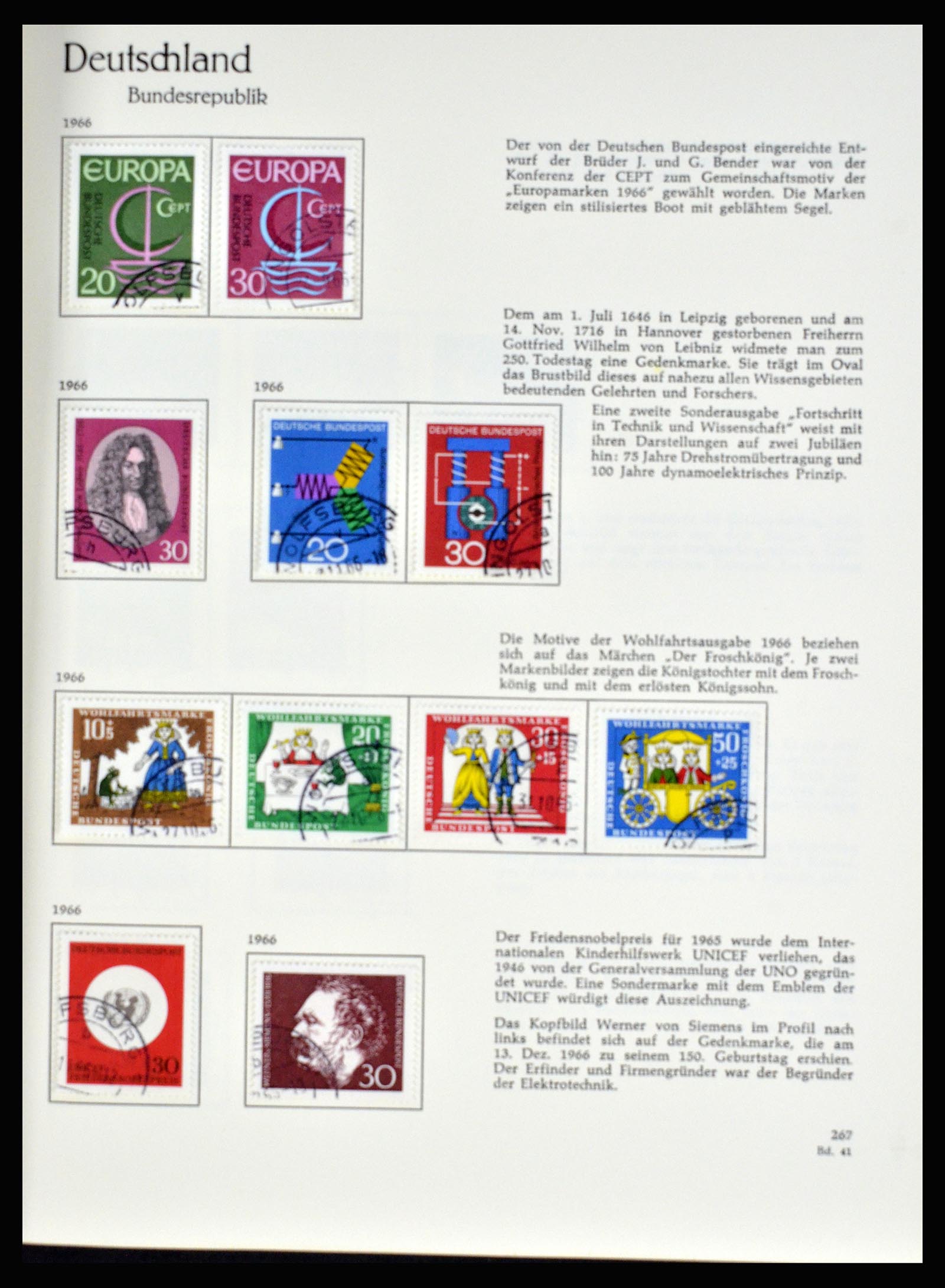 36609 129 - Postzegelverzameling 36609 Duitsland 1952-1975.