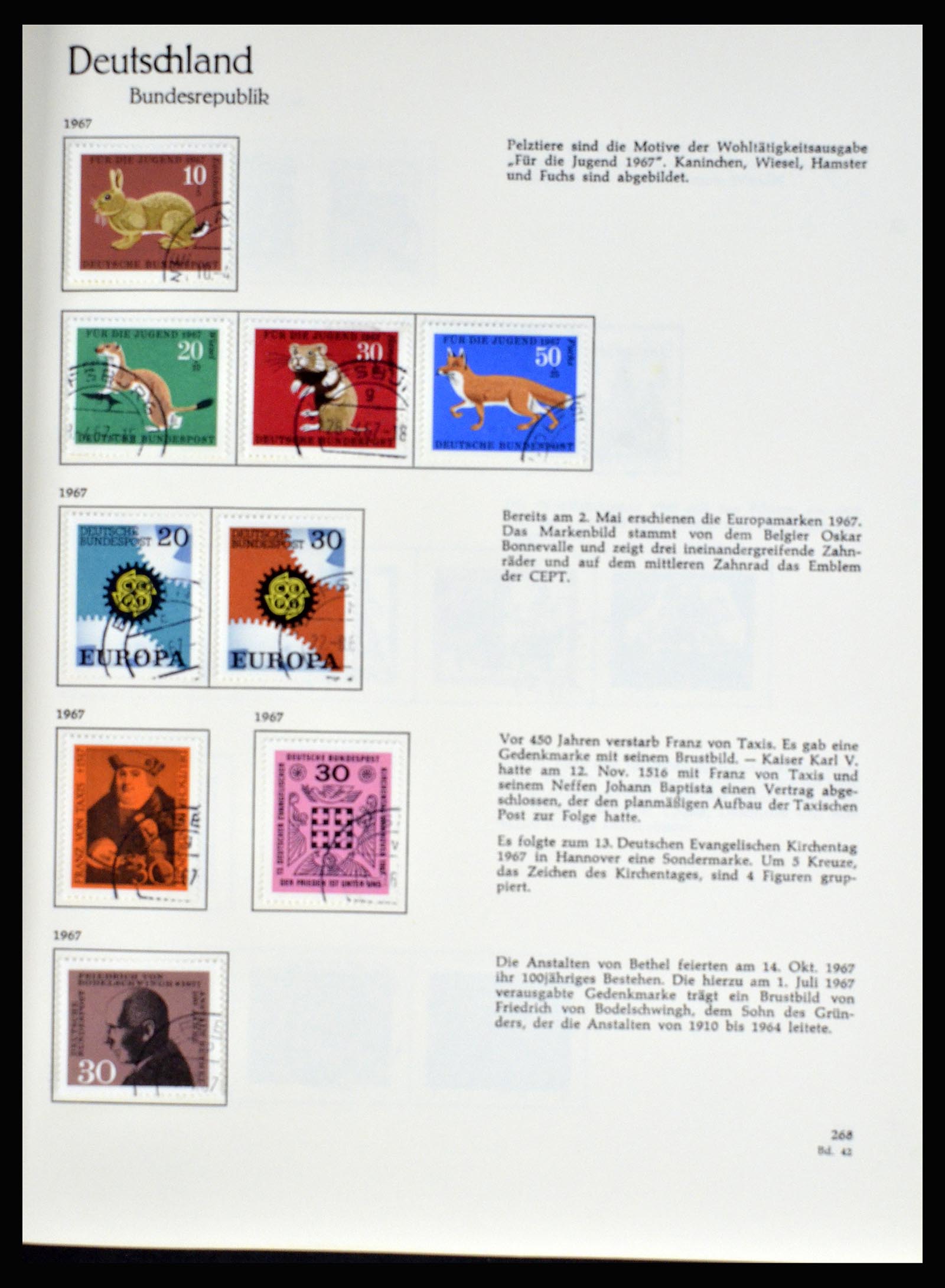 36609 130 - Postzegelverzameling 36609 Duitsland 1952-1975.