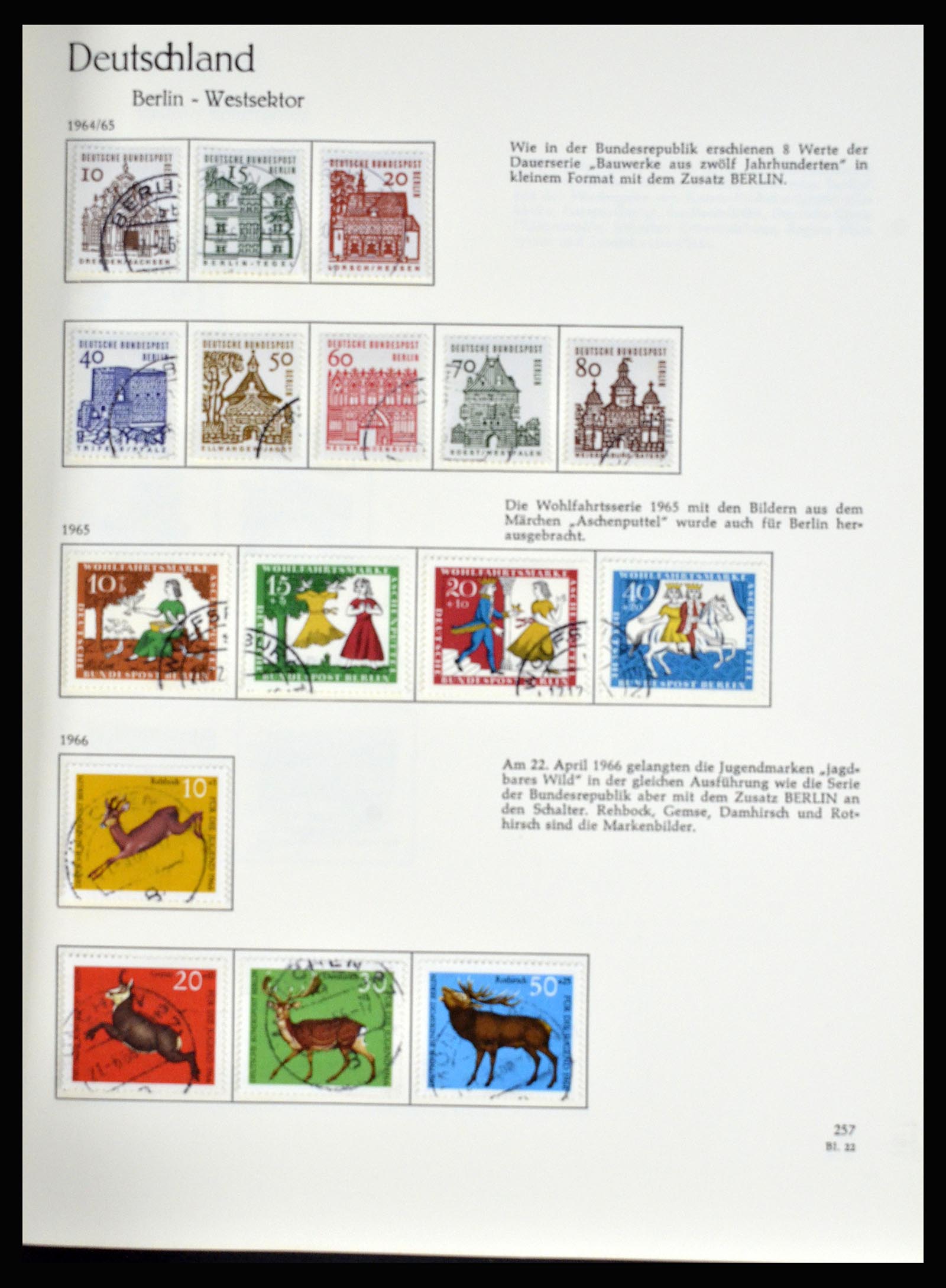 36609 131 - Postzegelverzameling 36609 Duitsland 1952-1975.