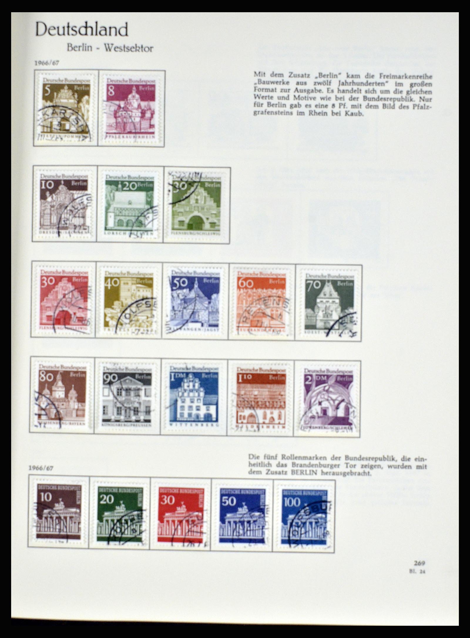 36609 133 - Postzegelverzameling 36609 Duitsland 1952-1975.