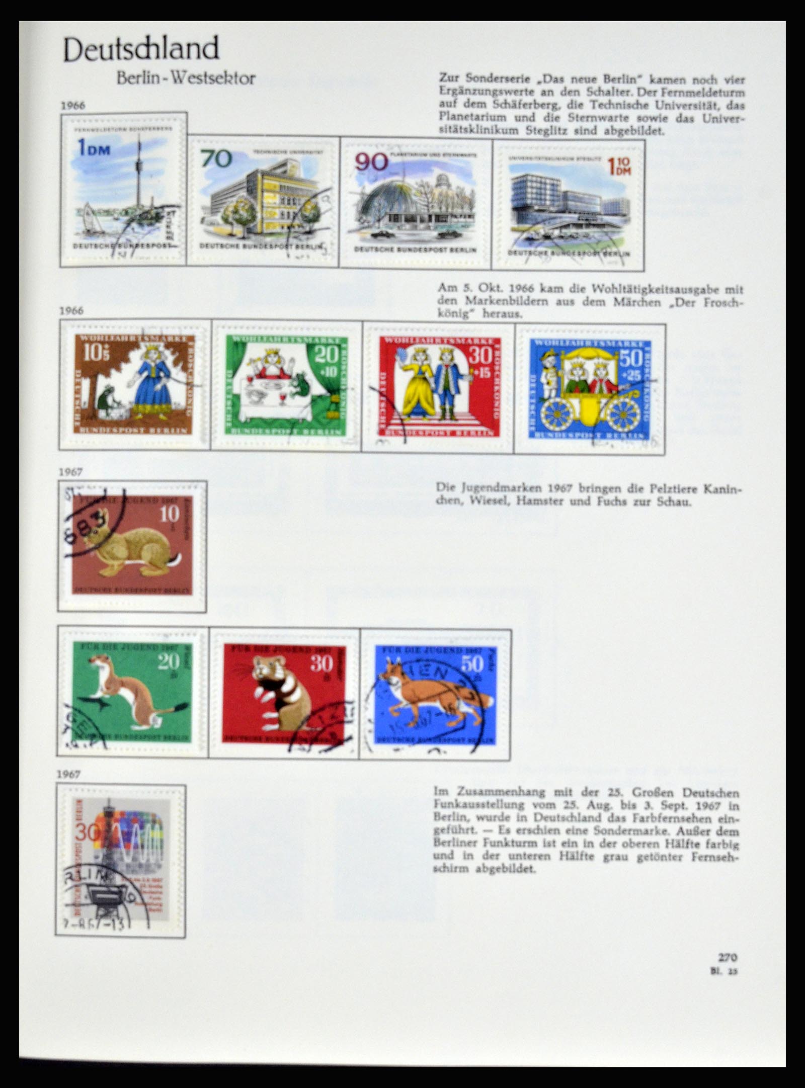 36609 134 - Postzegelverzameling 36609 Duitsland 1952-1975.