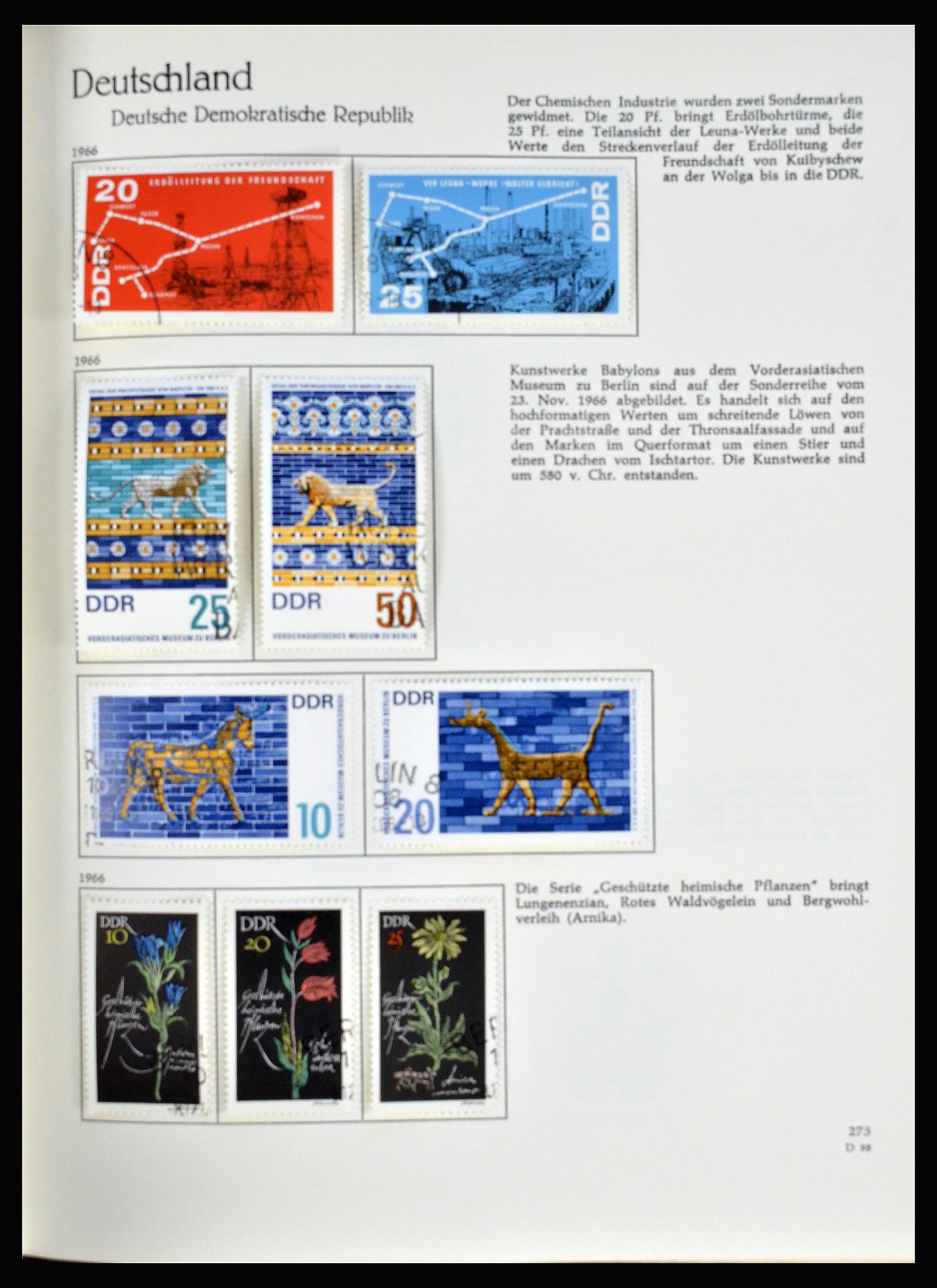 36609 146 - Postzegelverzameling 36609 Duitsland 1952-1975.