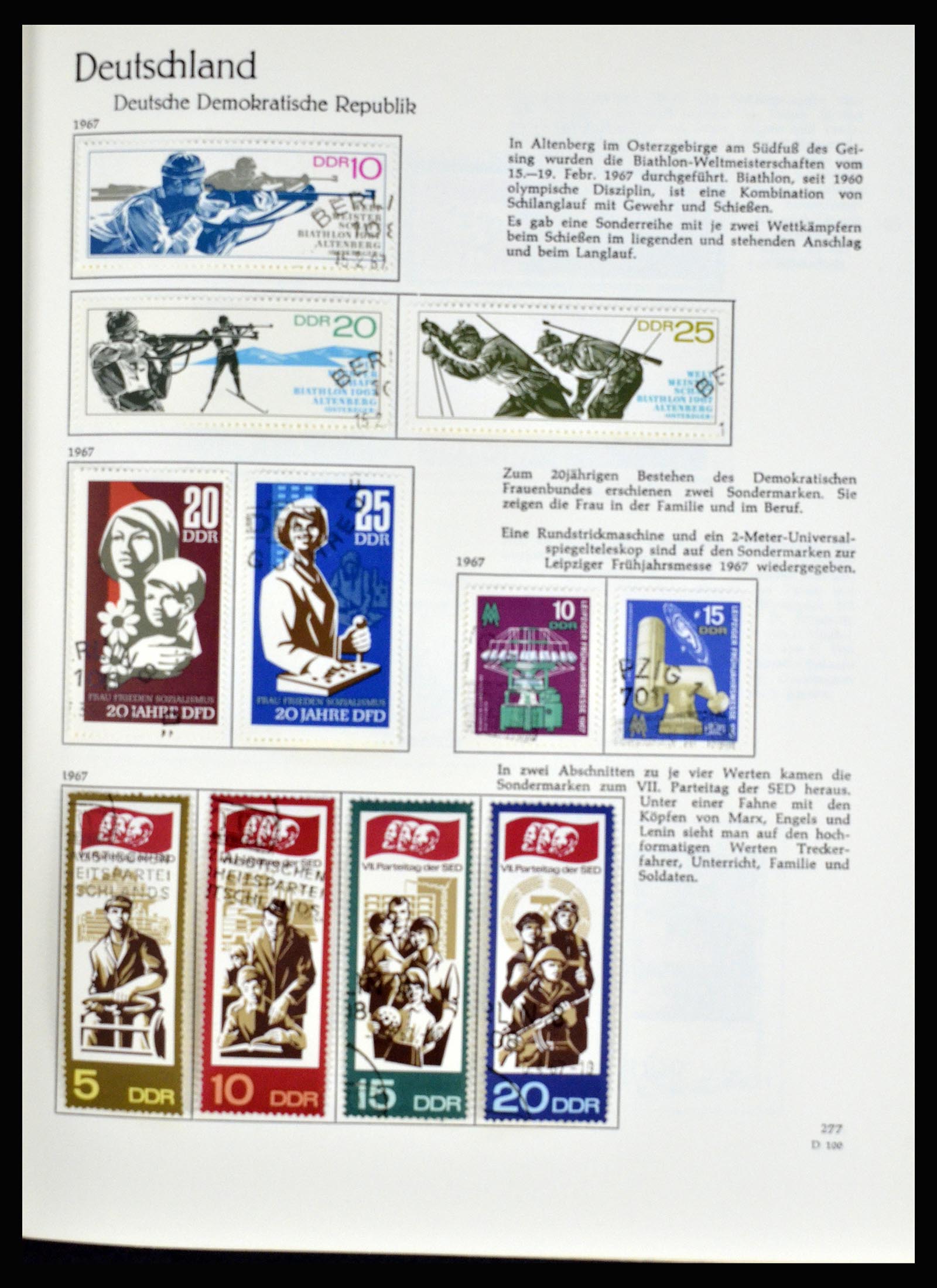 36609 148 - Postzegelverzameling 36609 Duitsland 1952-1975.