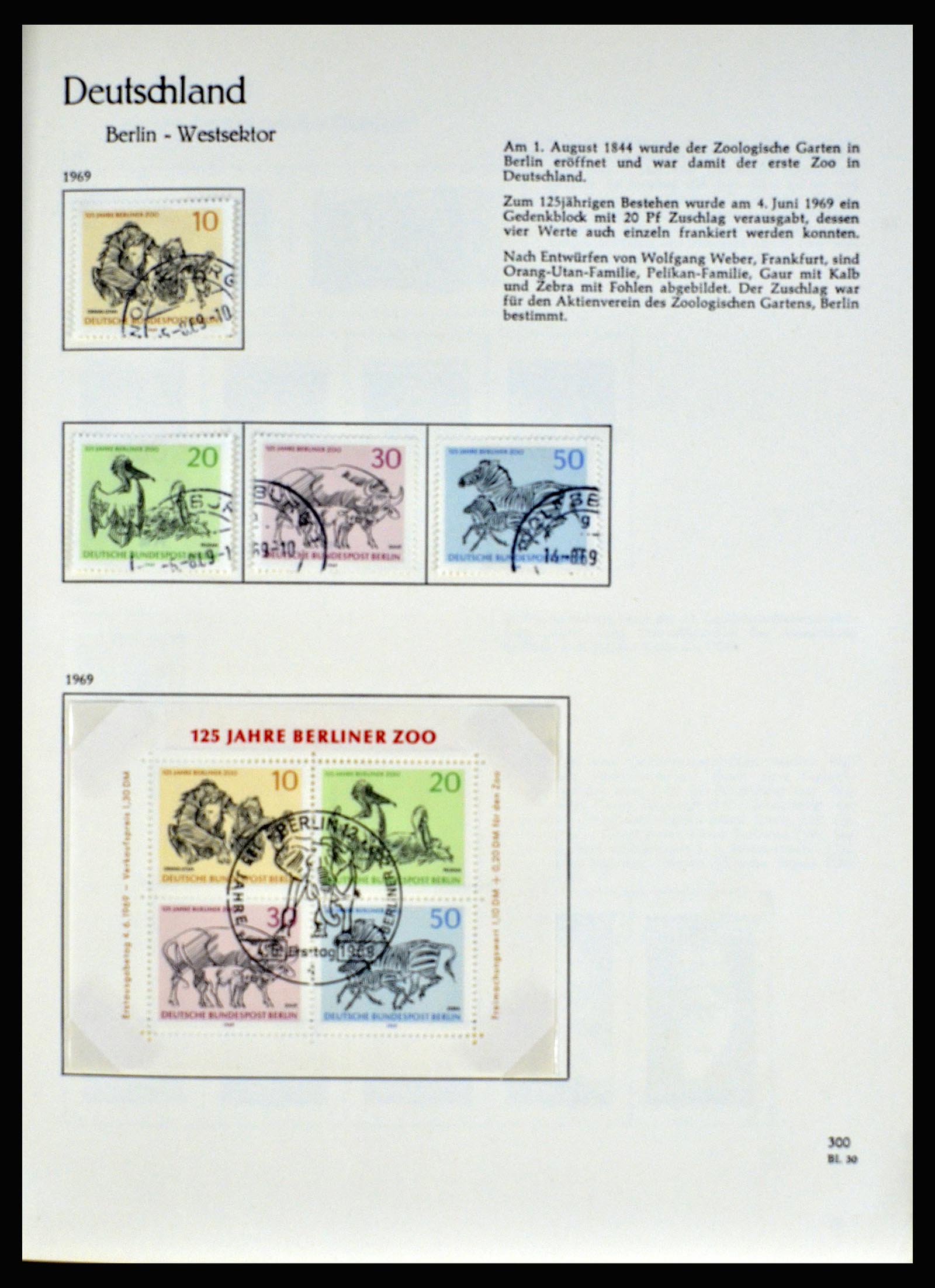 36609 162 - Postzegelverzameling 36609 Duitsland 1952-1975.