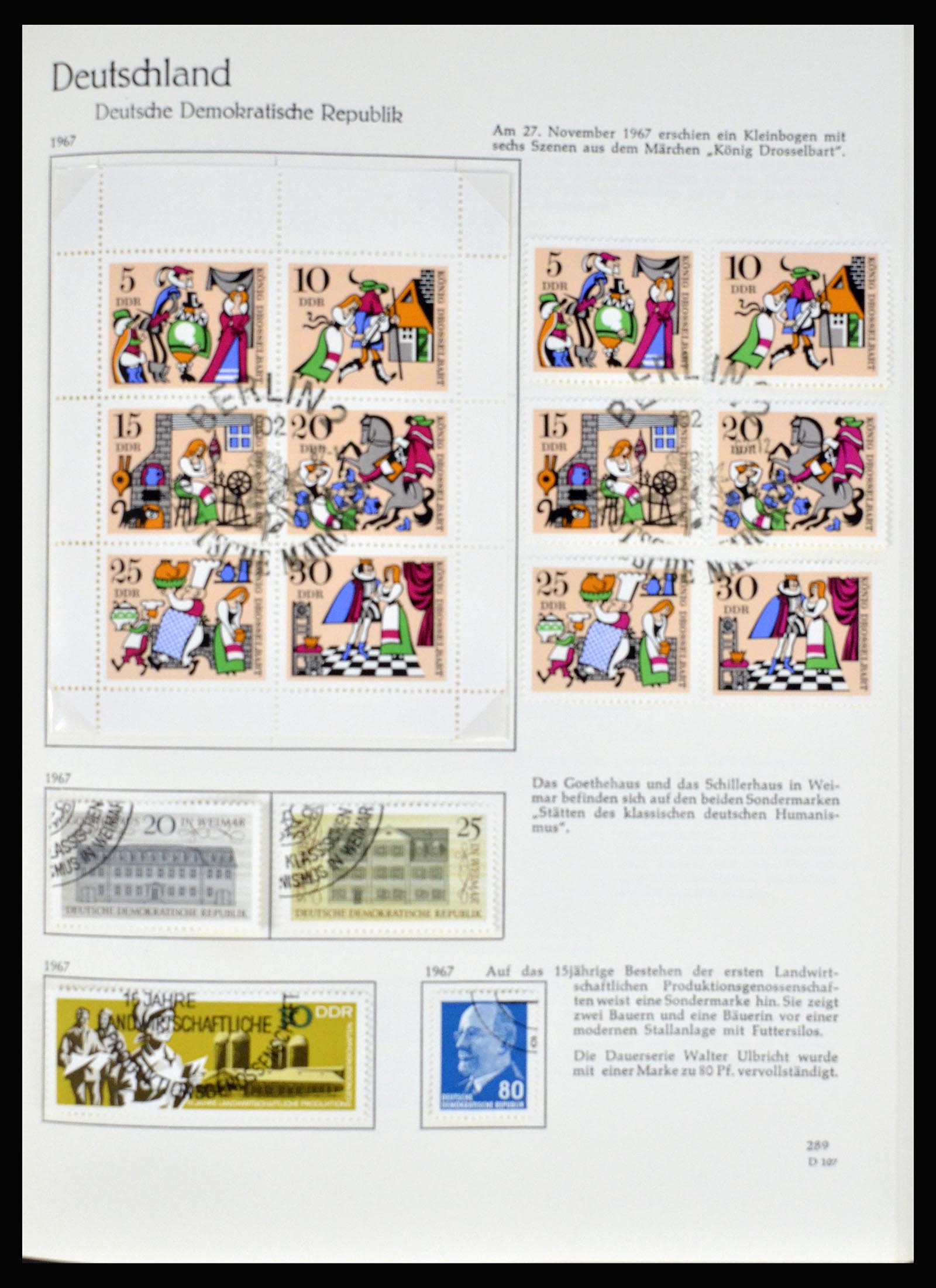 36609 168 - Postzegelverzameling 36609 Duitsland 1952-1975.