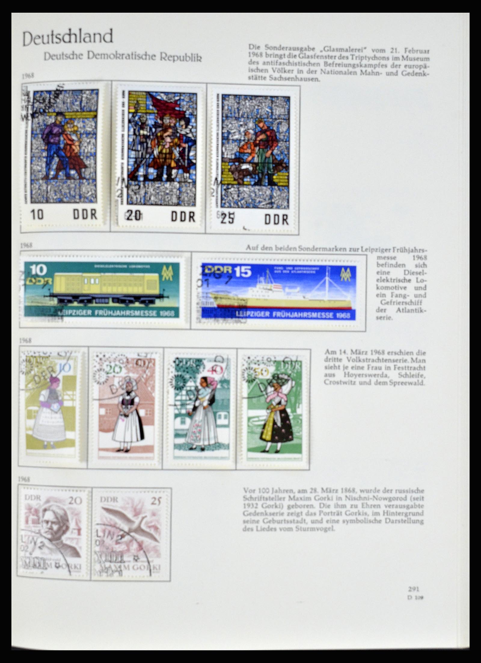 36609 170 - Postzegelverzameling 36609 Duitsland 1952-1975.