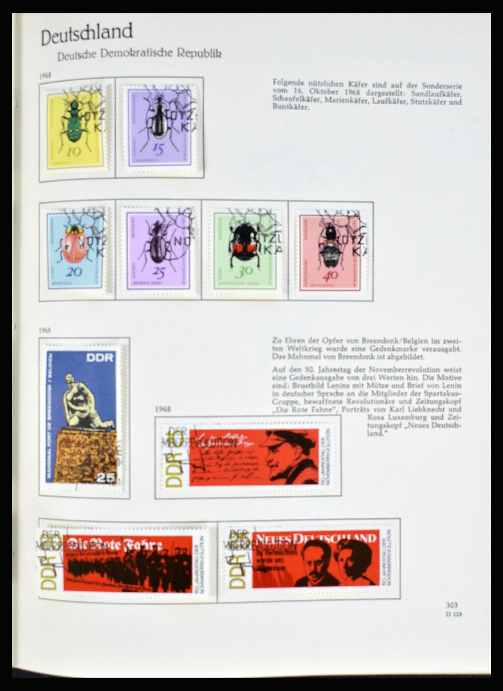 36609 177 - Postzegelverzameling 36609 Duitsland 1952-1975.