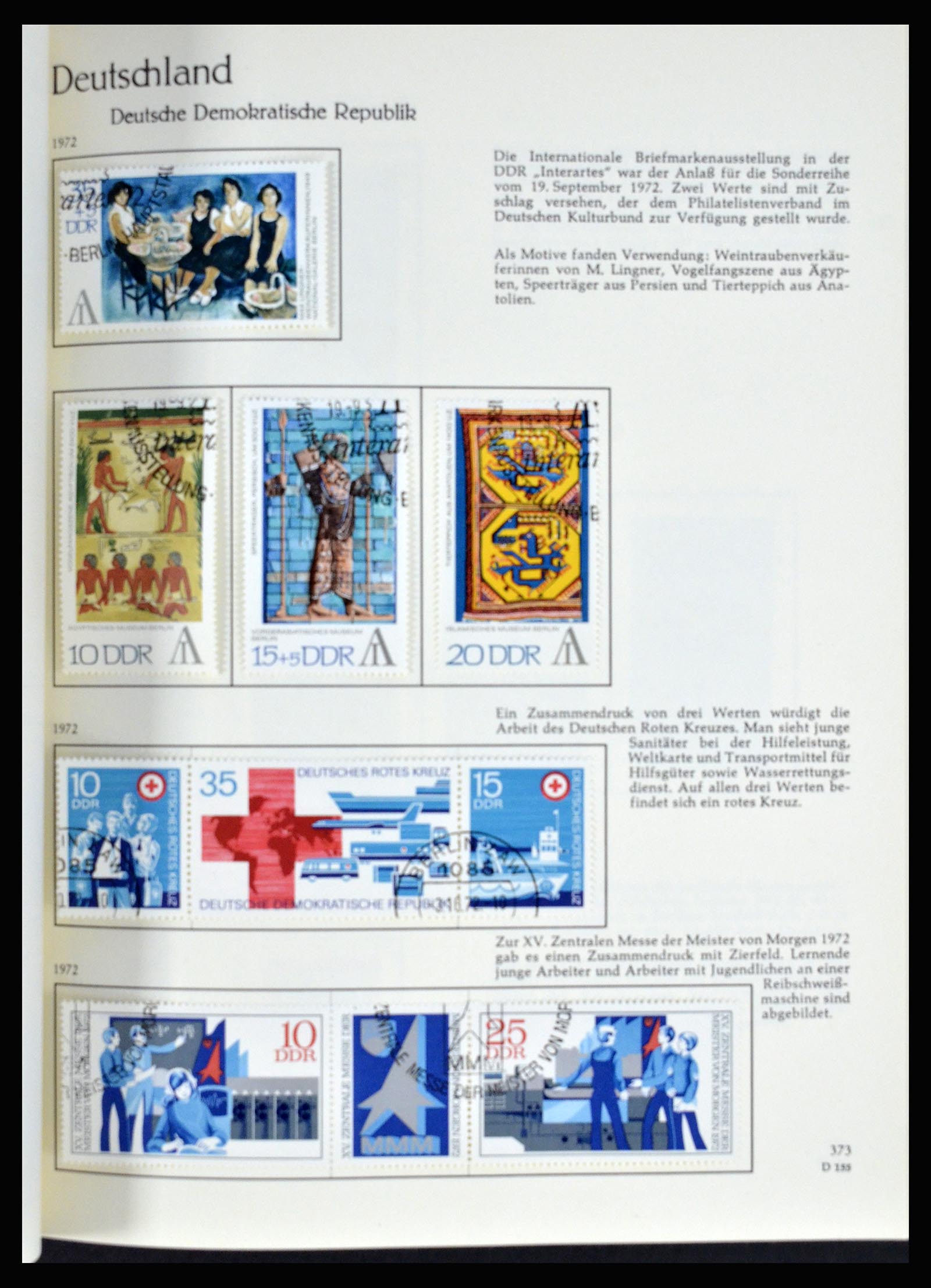 36609 253 - Postzegelverzameling 36609 Duitsland 1952-1975.