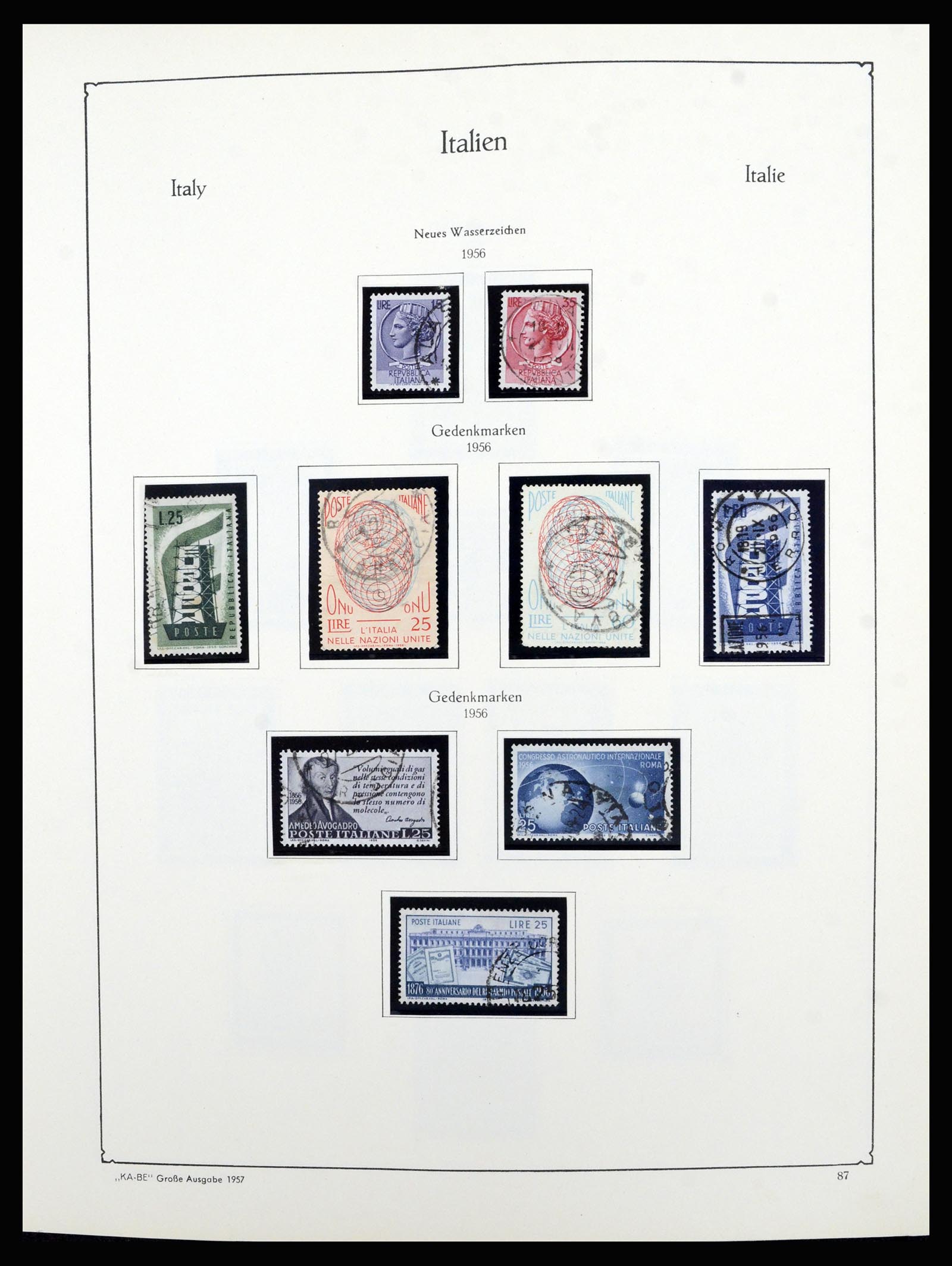 36632 086 - Postzegelverzameling 36632 Italy 1861-1977.