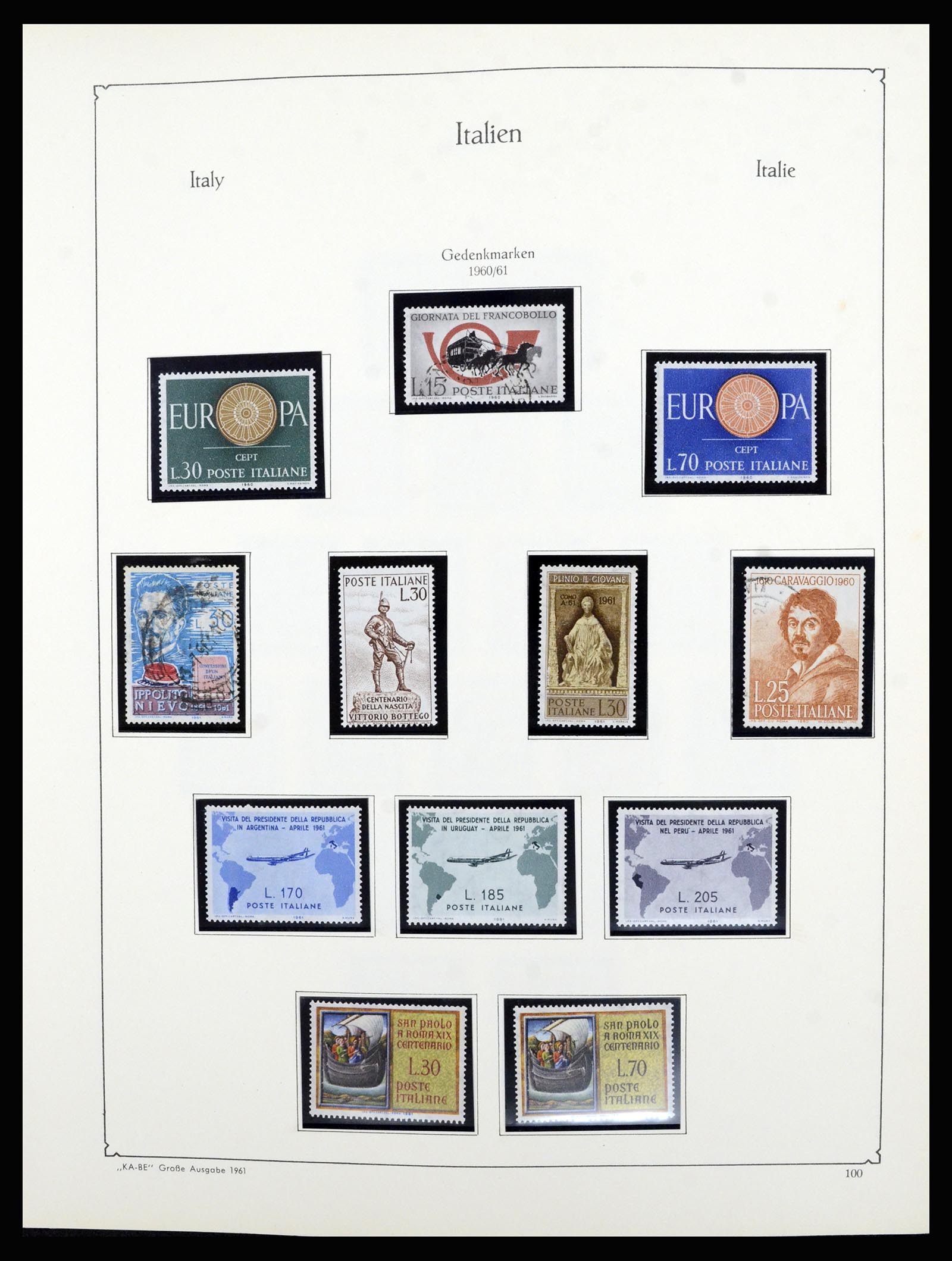 36632 099 - Postzegelverzameling 36632 Italy 1861-1977.