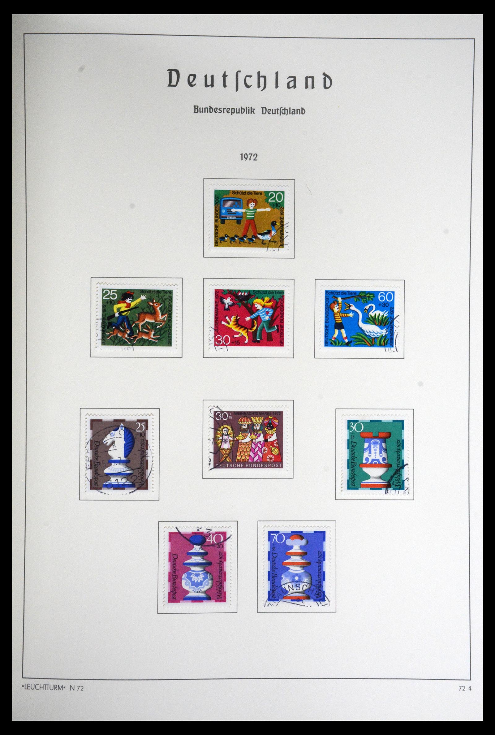36688 141 - Postzegelverzameling 36688 Bundespost 1949-1977.