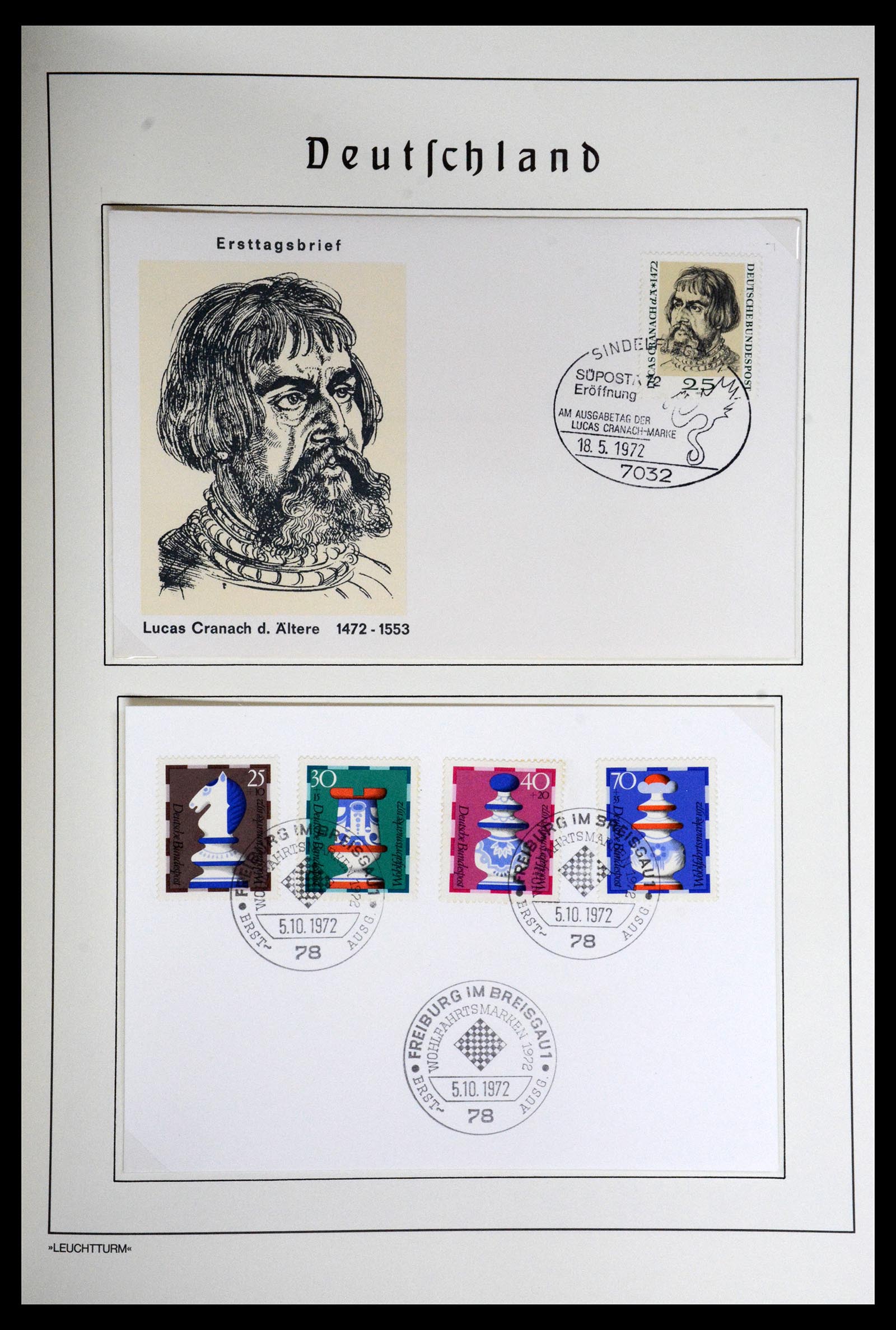 36688 143 - Postzegelverzameling 36688 Bundespost 1949-1977.