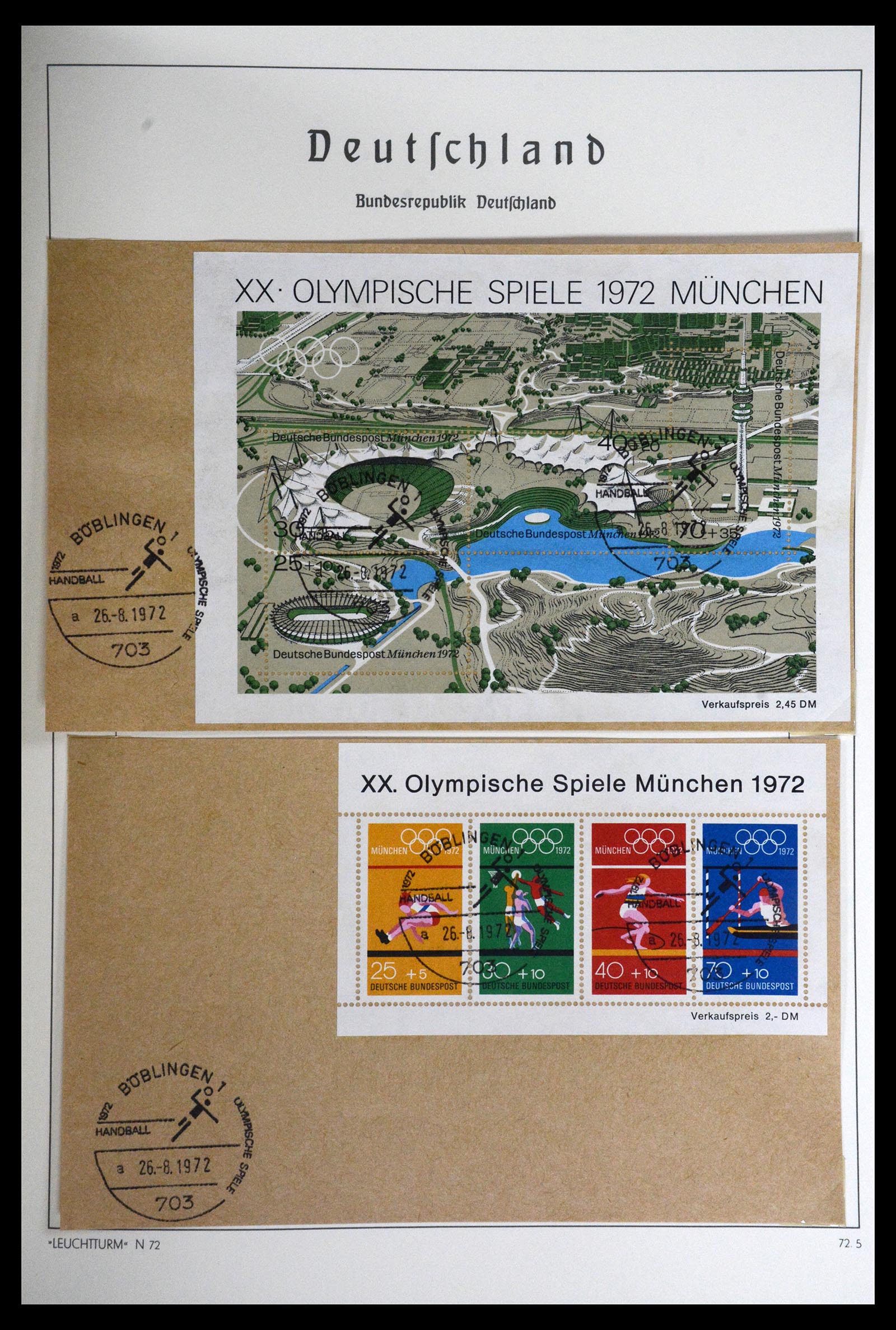 36688 144 - Postzegelverzameling 36688 Bundespost 1949-1977.