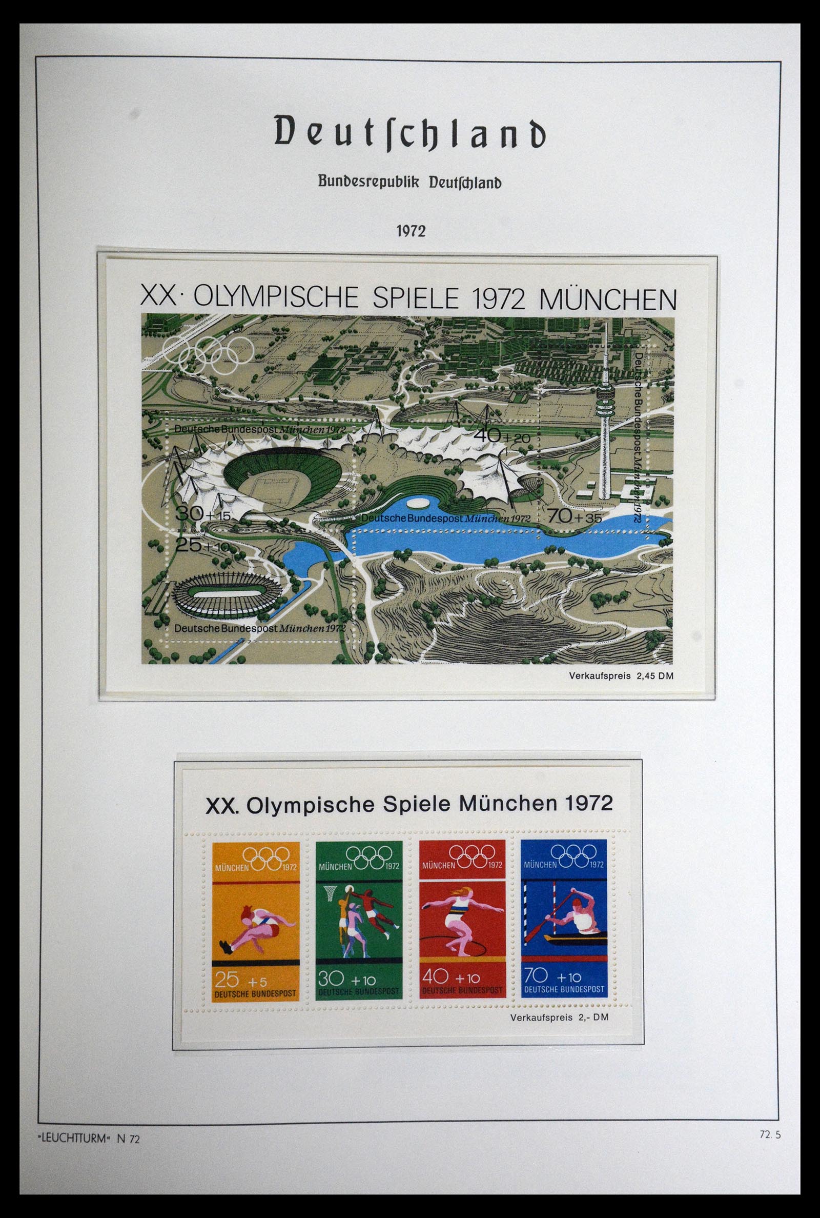 36688 145 - Postzegelverzameling 36688 Bundespost 1949-1977.