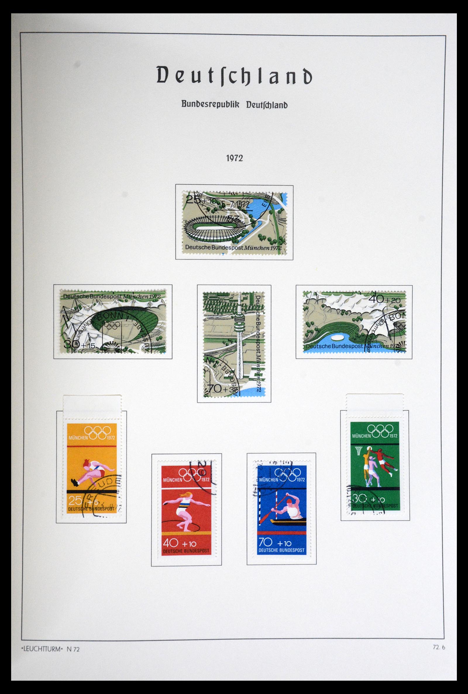 36688 148 - Postzegelverzameling 36688 Bundespost 1949-1977.