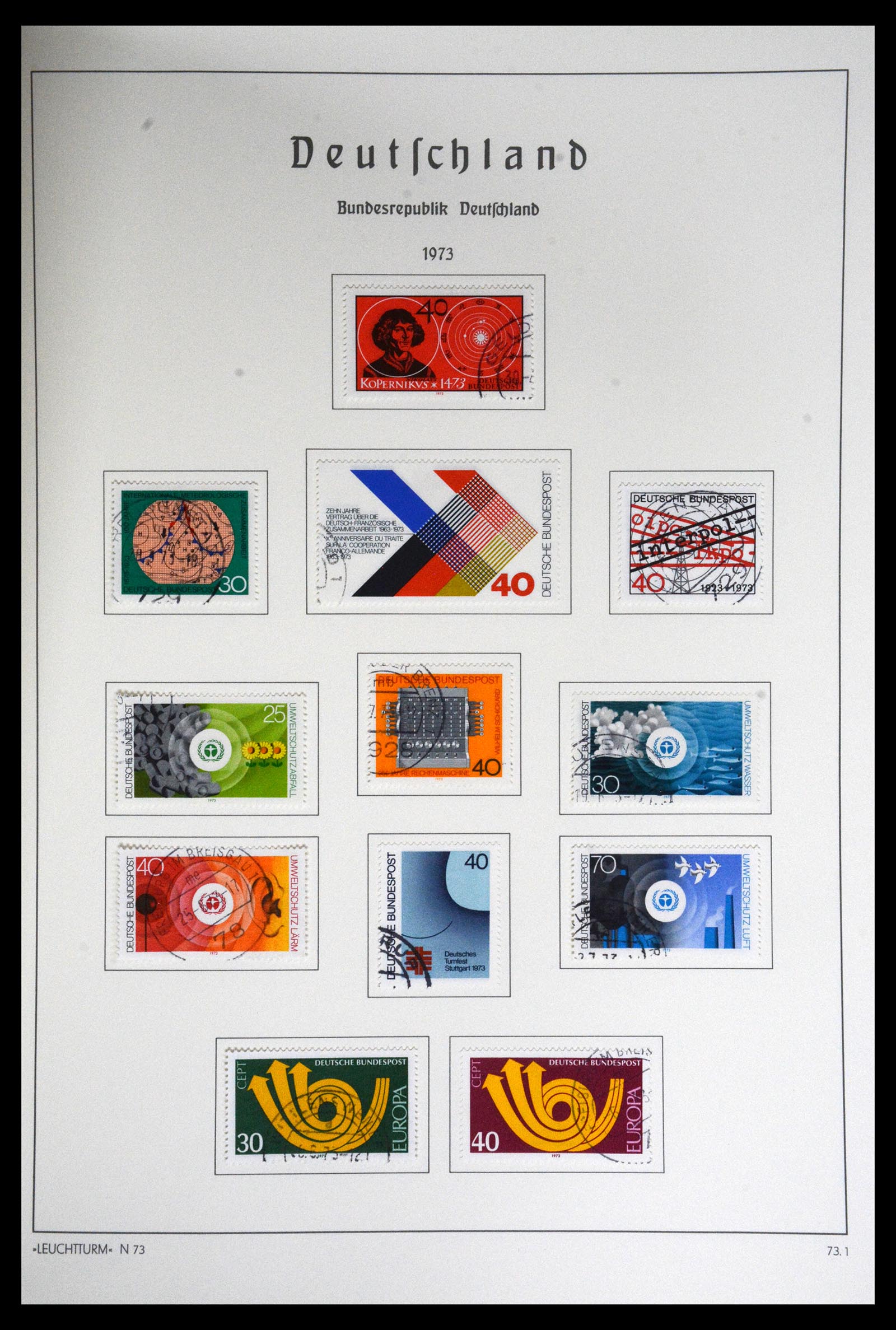 36688 151 - Postzegelverzameling 36688 Bundespost 1949-1977.