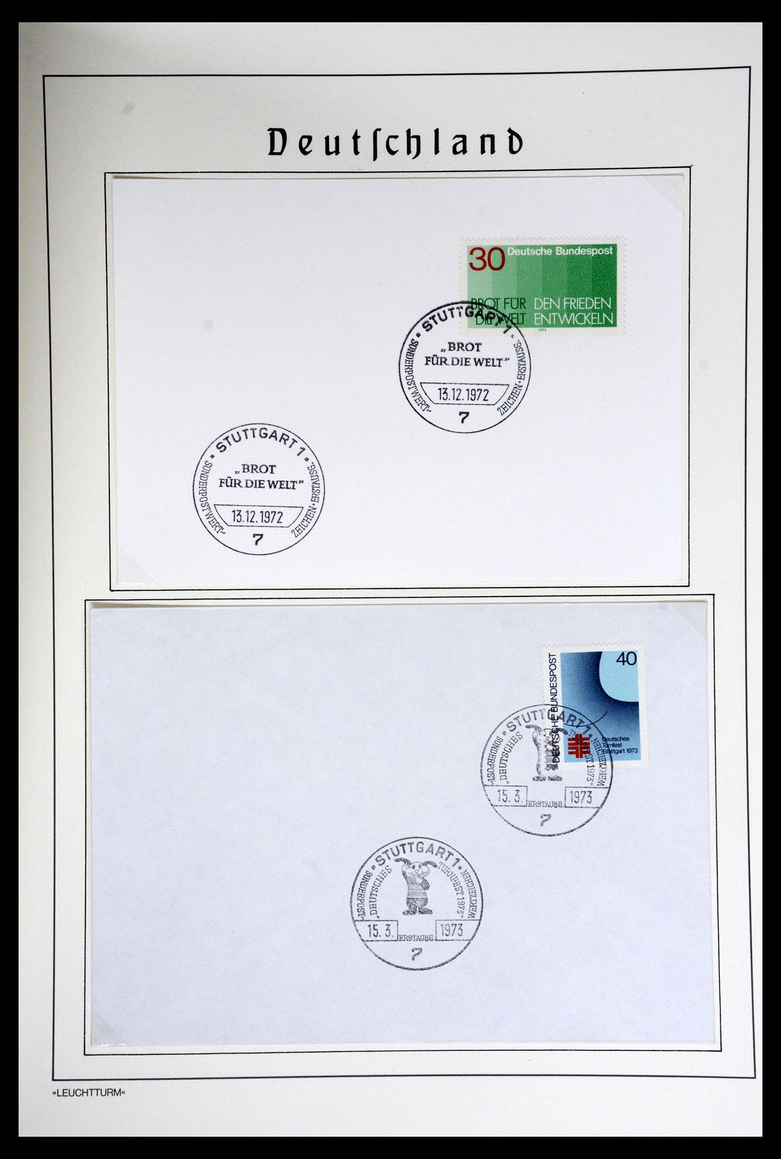 36688 153 - Postzegelverzameling 36688 Bundespost 1949-1977.