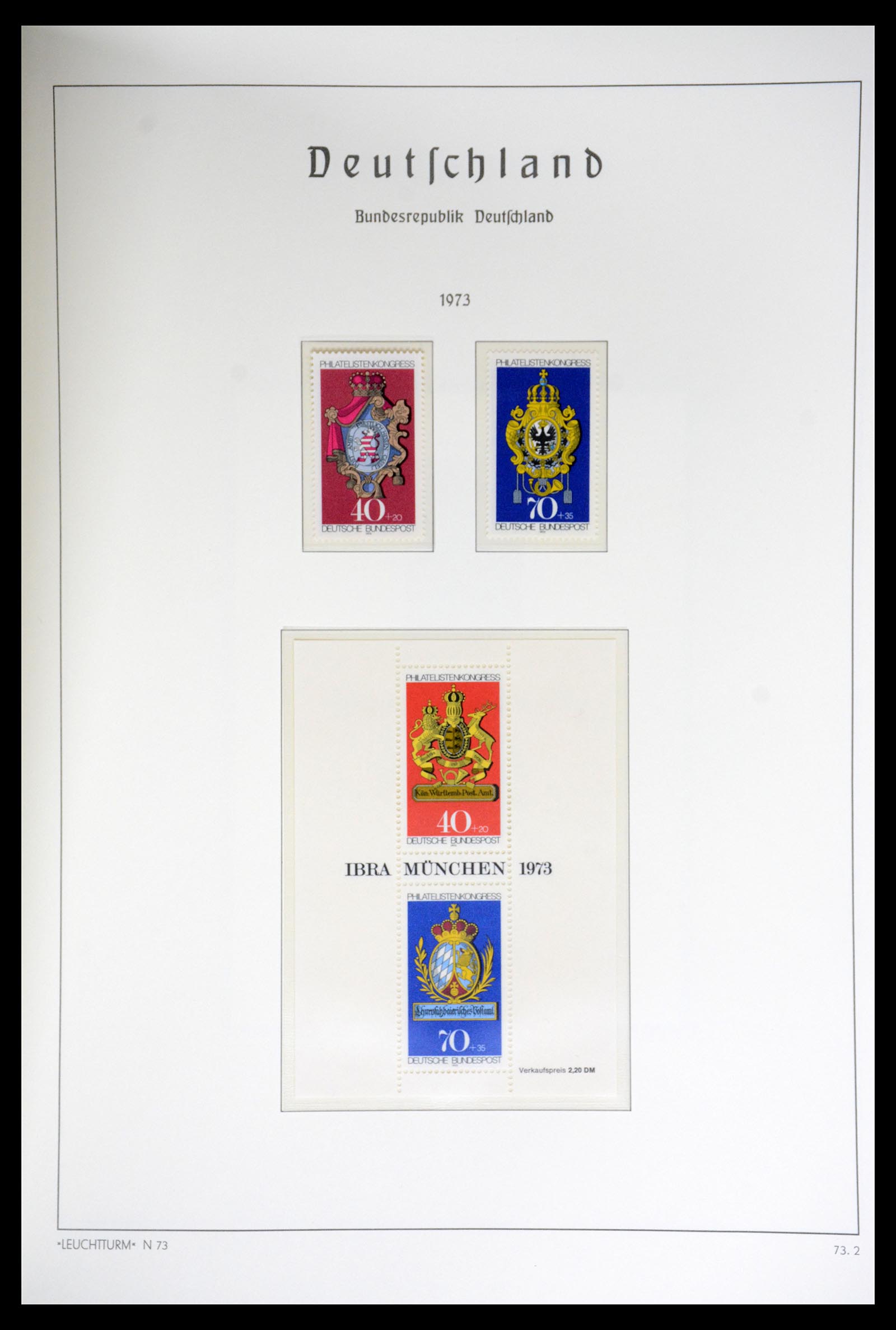 36688 155 - Postzegelverzameling 36688 Bundespost 1949-1977.