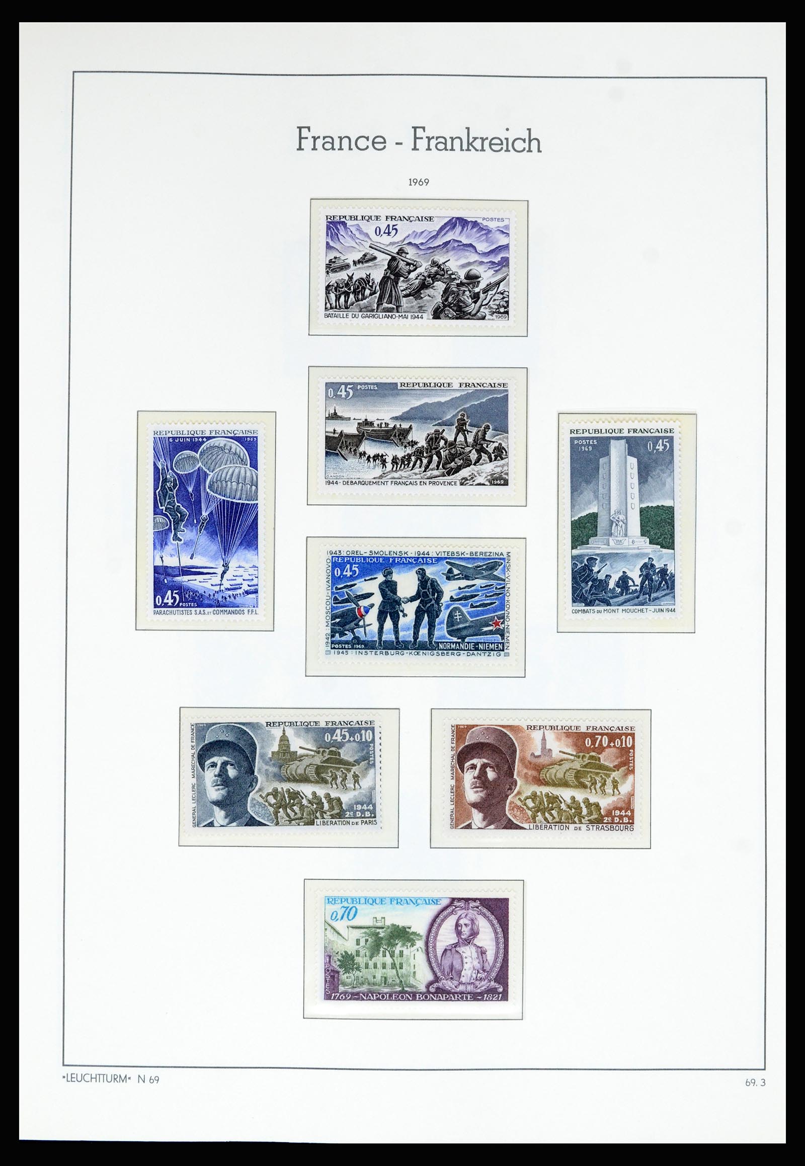 36694 138 - Postzegelverzameling 36694 Frankrijk 1863-2006.