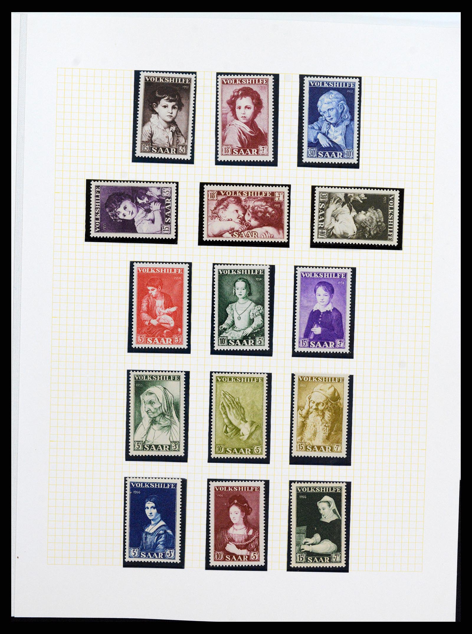 36771 062 - Postzegelverzameling 36771 Duitsland 1945-1970.