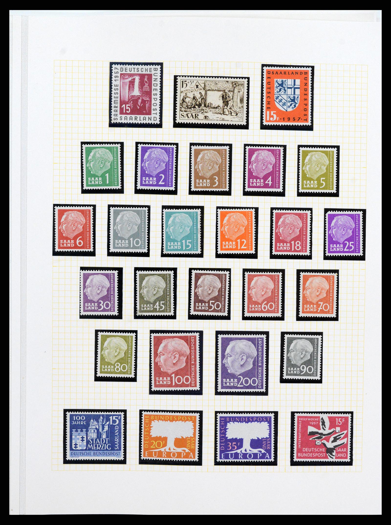 36771 063 - Postzegelverzameling 36771 Duitsland 1945-1970.