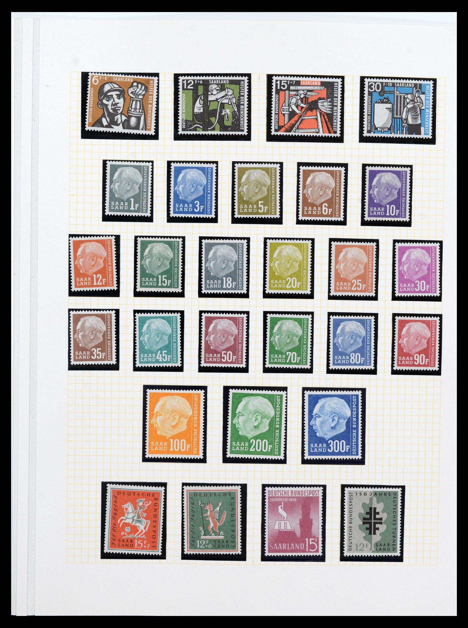 36771 064 - Postzegelverzameling 36771 Duitsland 1945-1970.