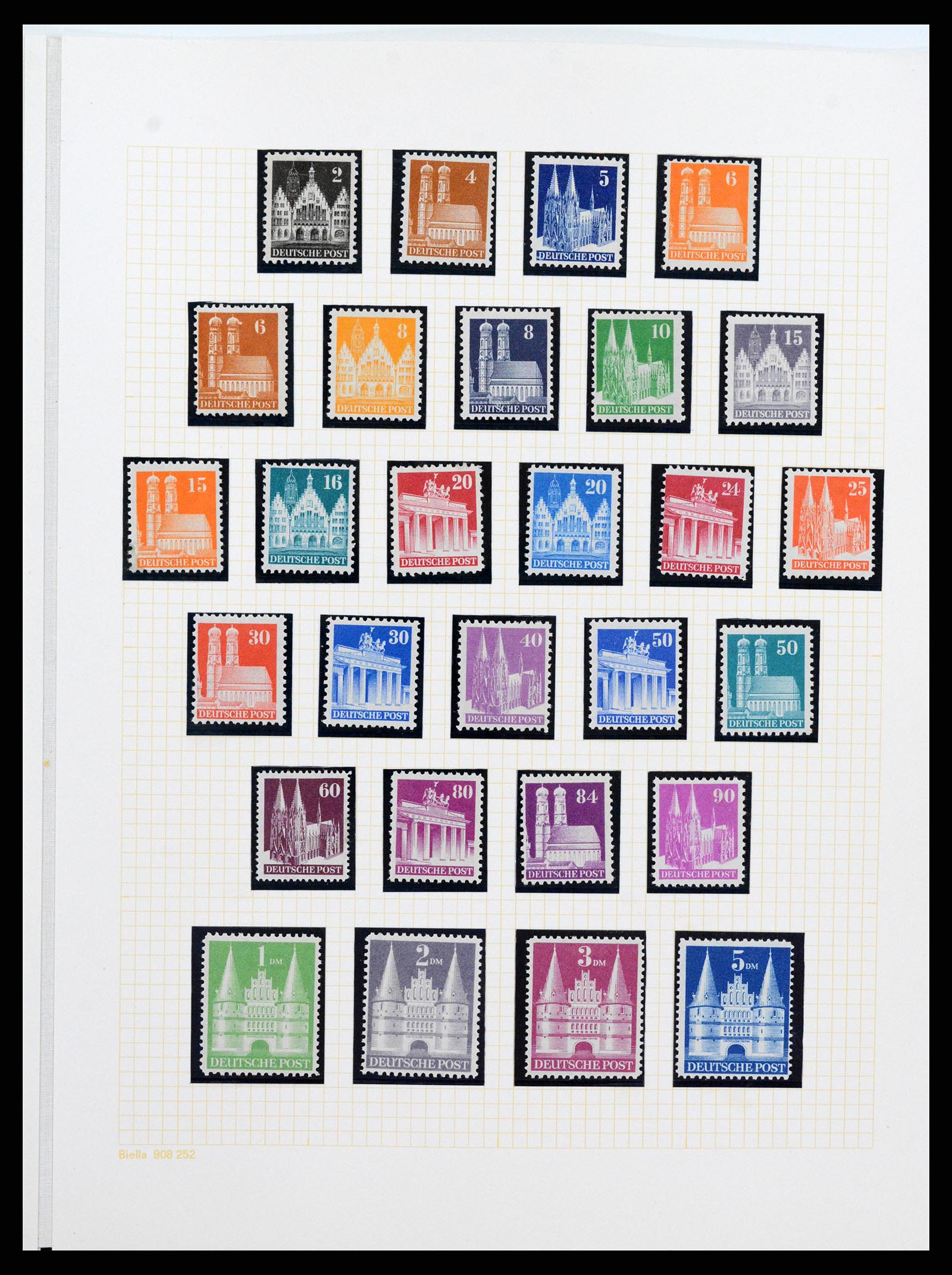 36771 066 - Postzegelverzameling 36771 Duitsland 1945-1970.