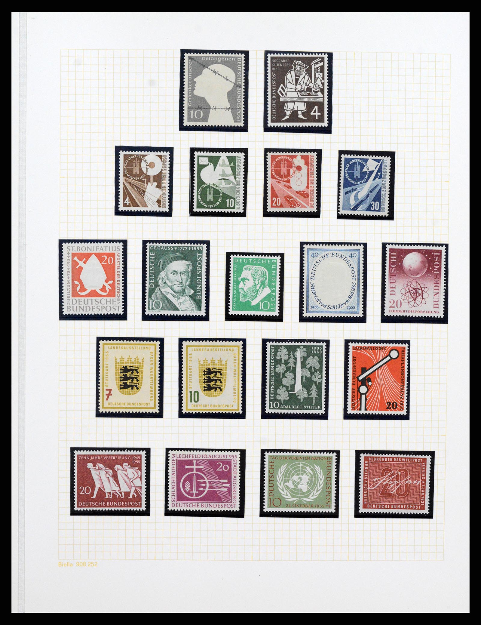 36771 071 - Postzegelverzameling 36771 Duitsland 1945-1970.
