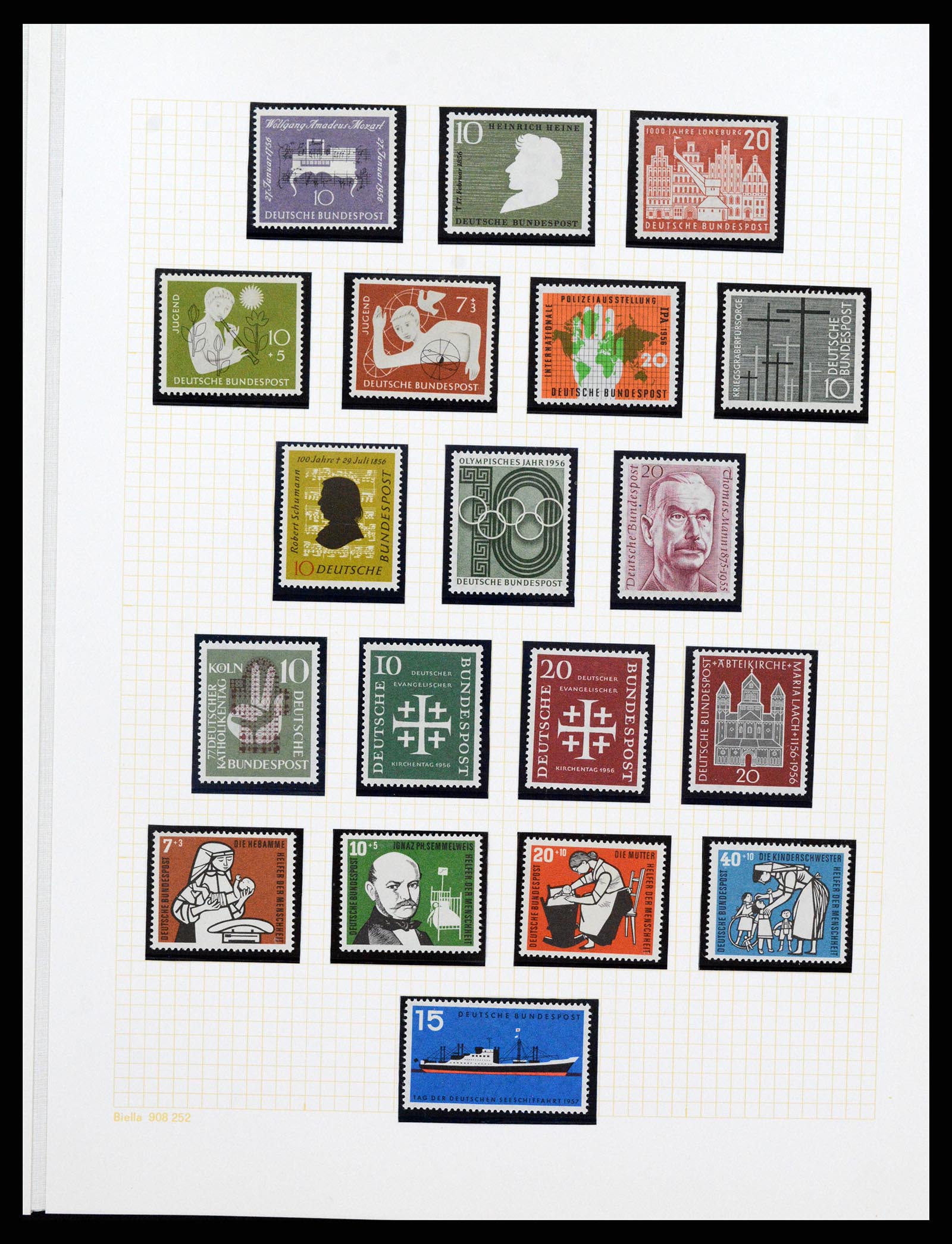 36771 072 - Postzegelverzameling 36771 Duitsland 1945-1970.