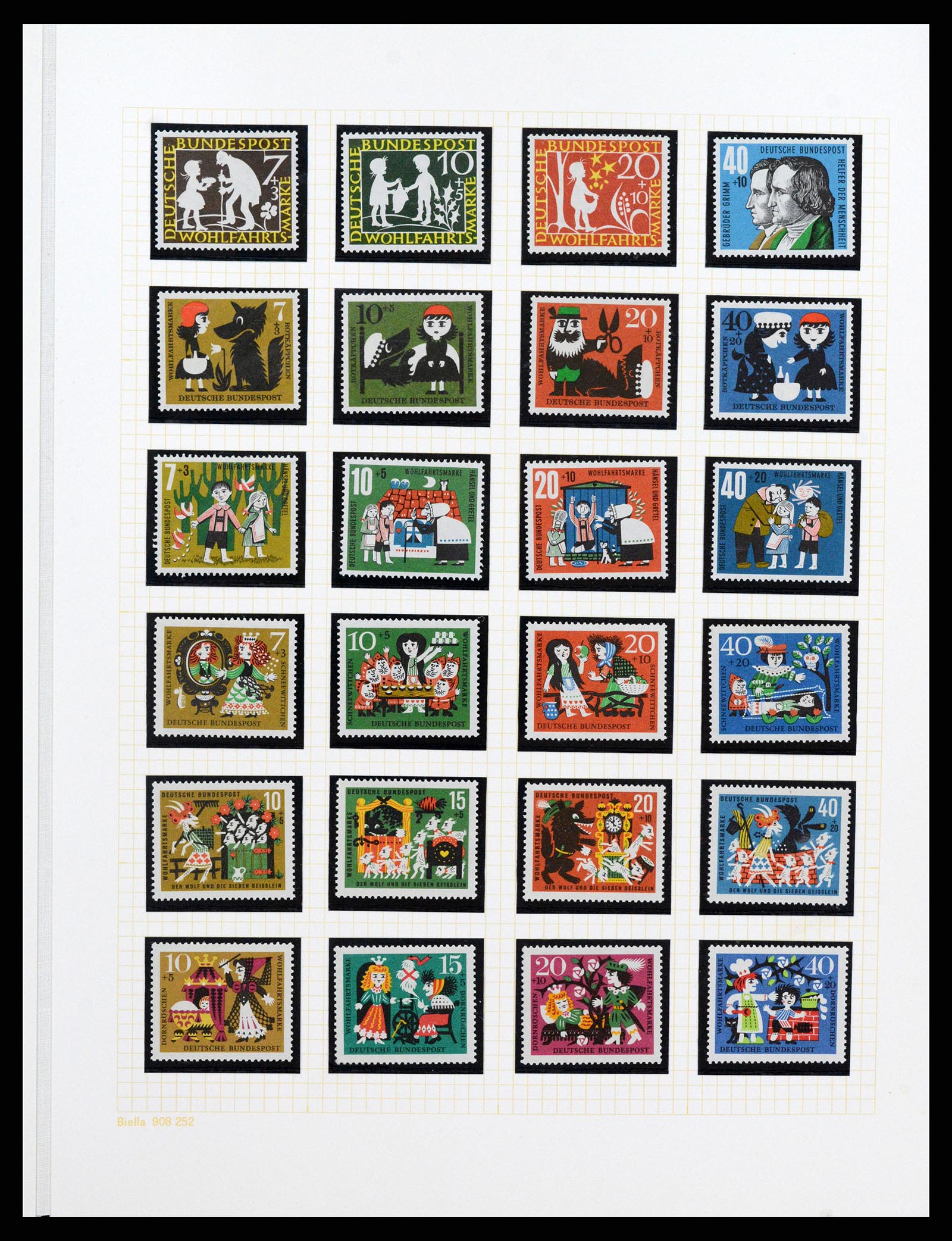 36771 076 - Postzegelverzameling 36771 Duitsland 1945-1970.