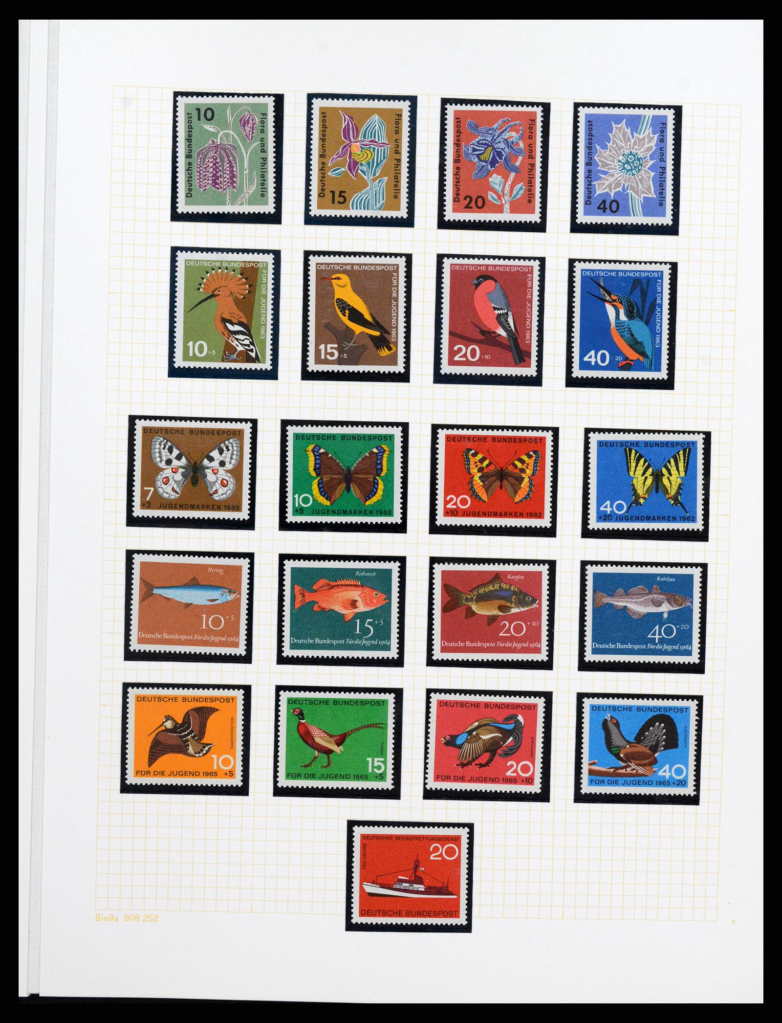 36771 078 - Postzegelverzameling 36771 Duitsland 1945-1970.