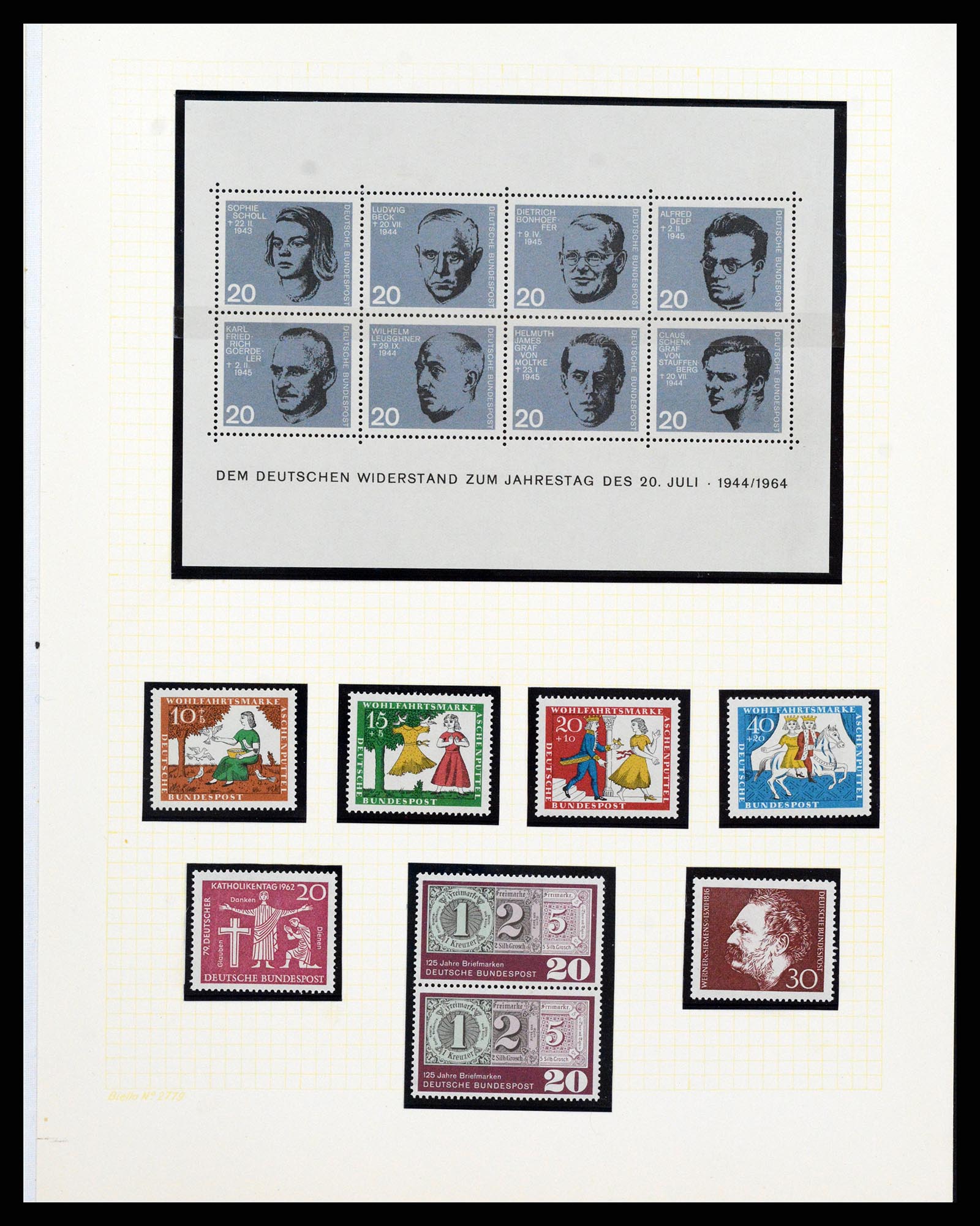 36771 083 - Postzegelverzameling 36771 Duitsland 1945-1970.