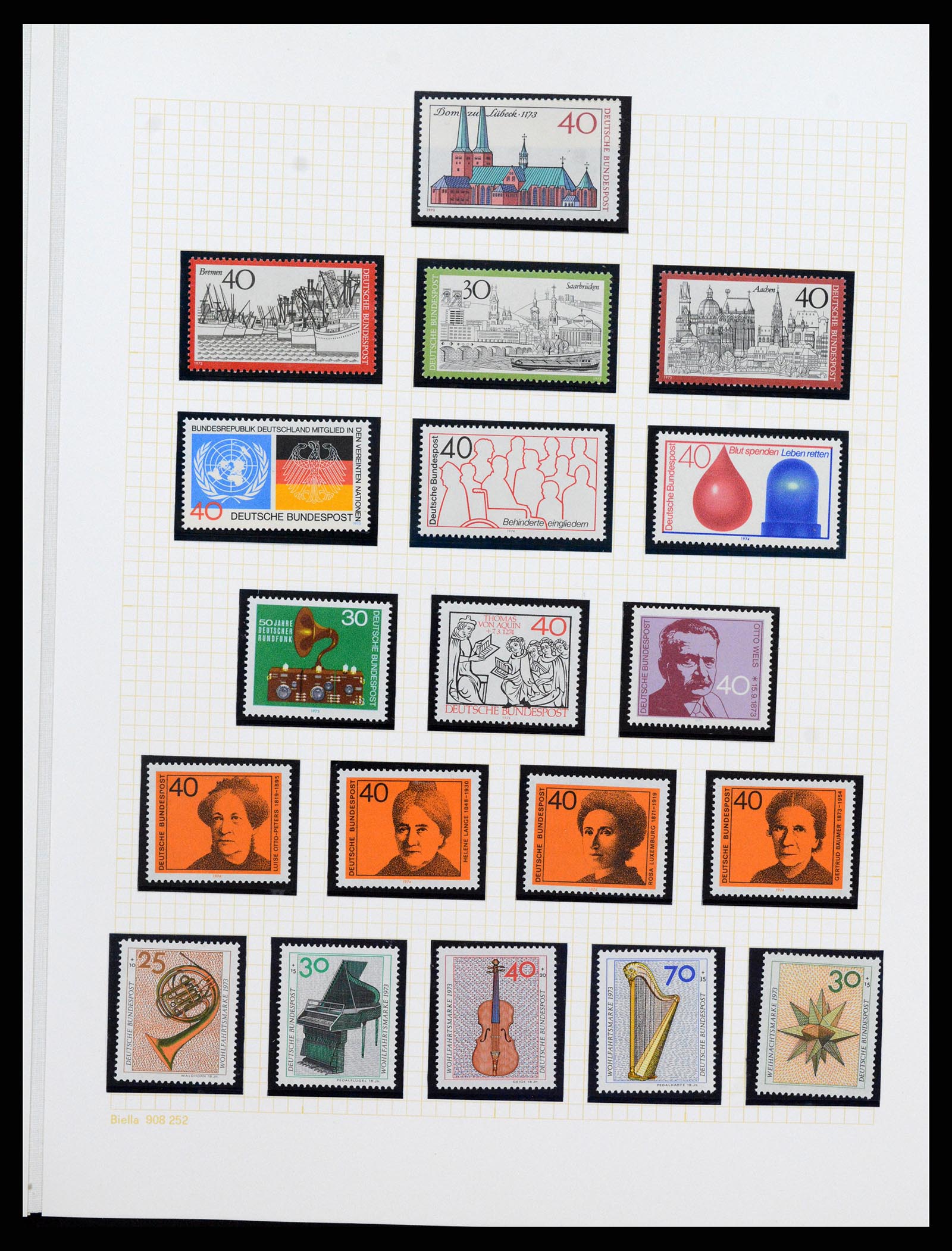 36771 101 - Postzegelverzameling 36771 Duitsland 1945-1970.