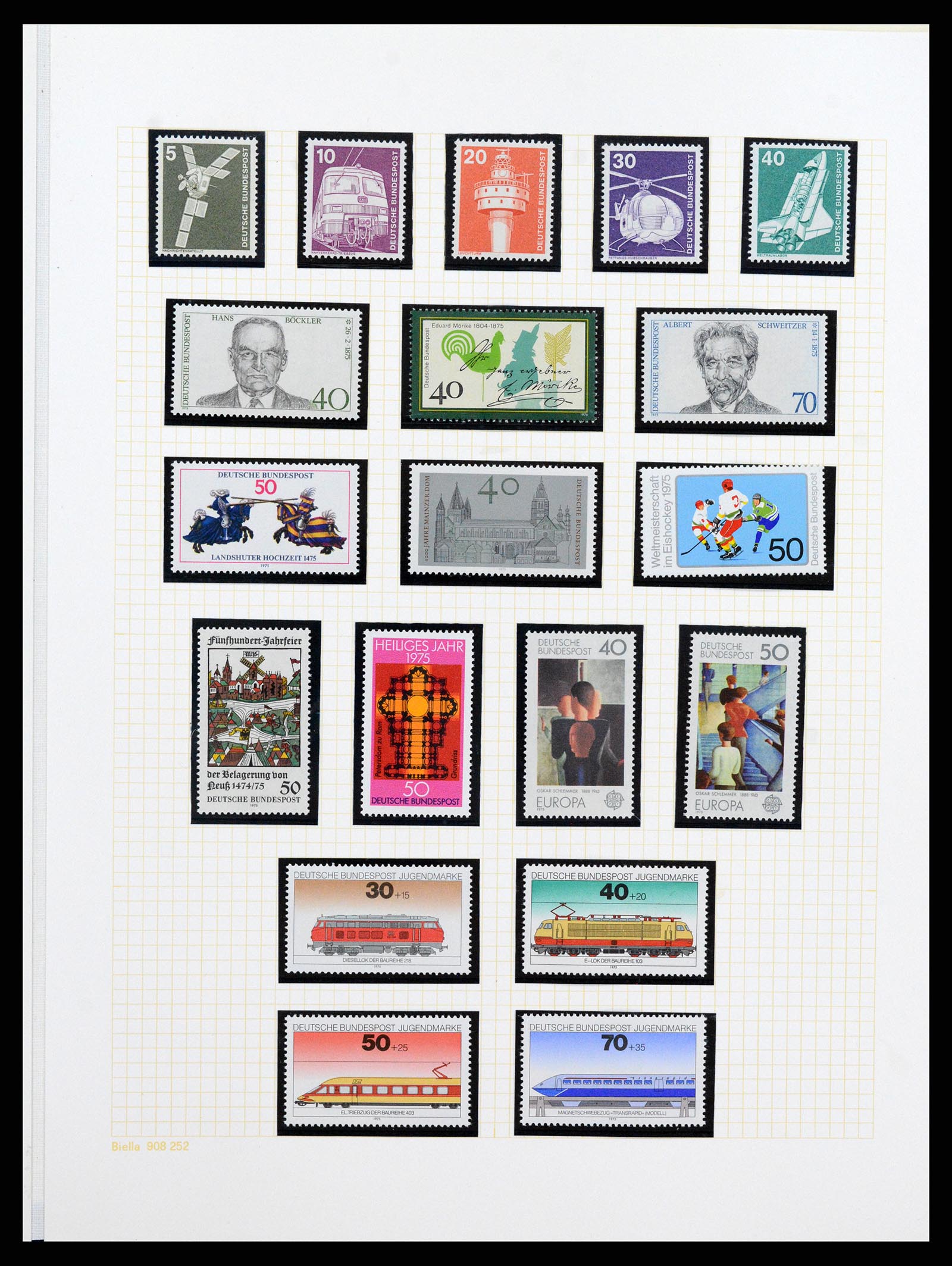 36771 104 - Postzegelverzameling 36771 Duitsland 1945-1970.