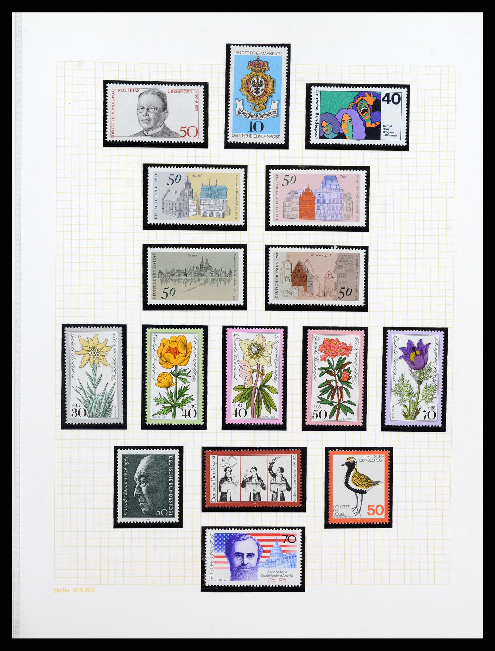 36771 106 - Postzegelverzameling 36771 Duitsland 1945-1970.