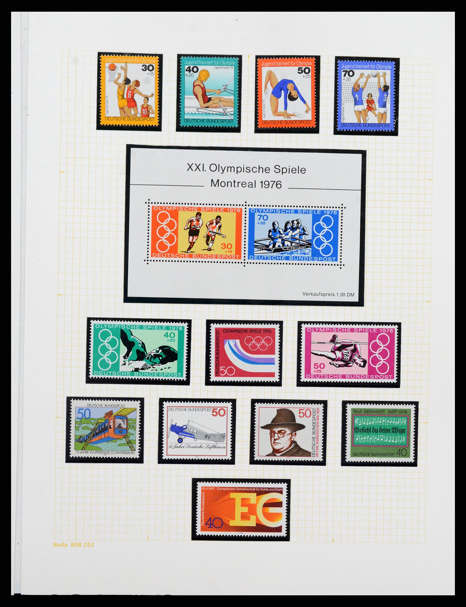 36771 107 - Postzegelverzameling 36771 Duitsland 1945-1970.