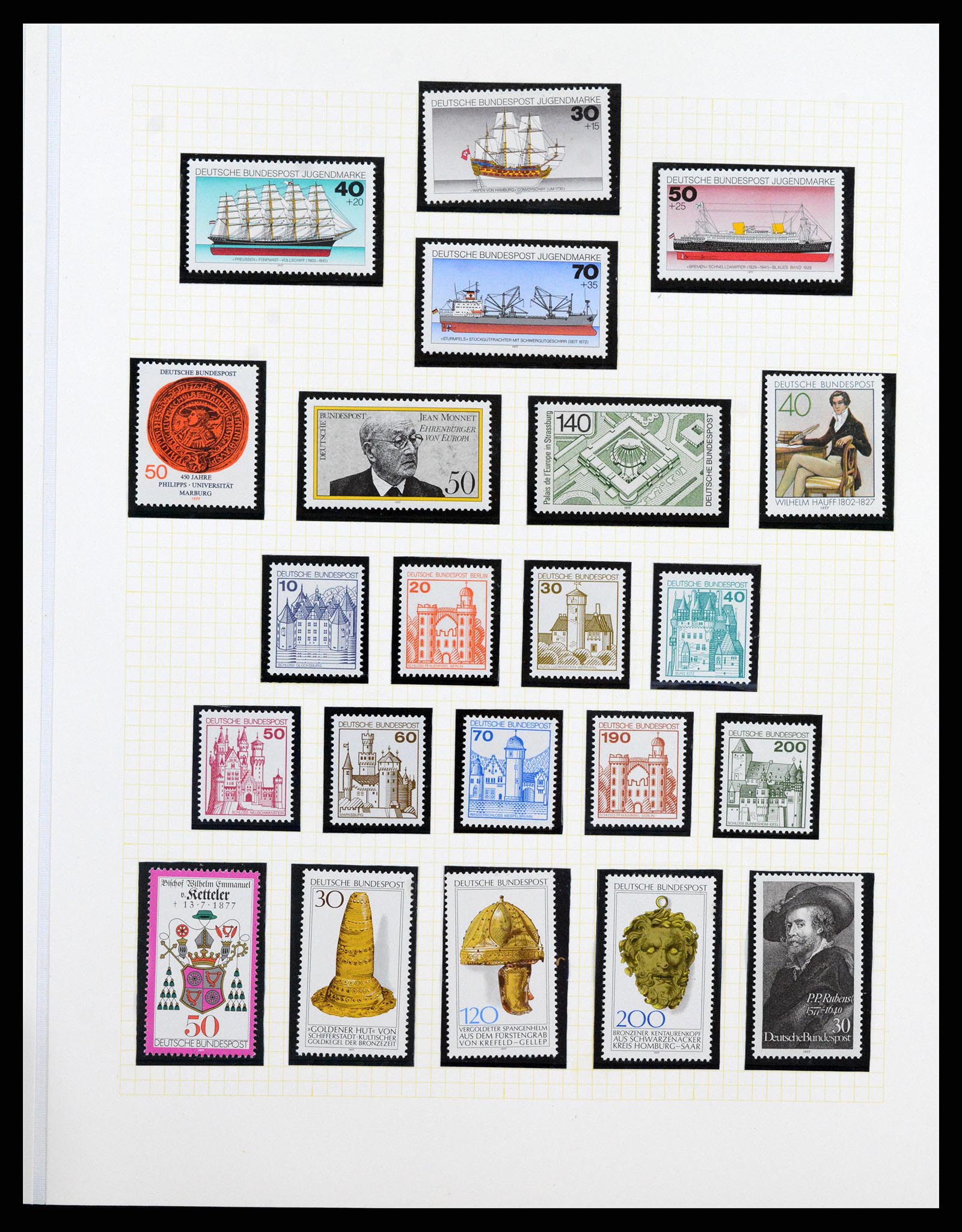 36771 110 - Postzegelverzameling 36771 Duitsland 1945-1970.