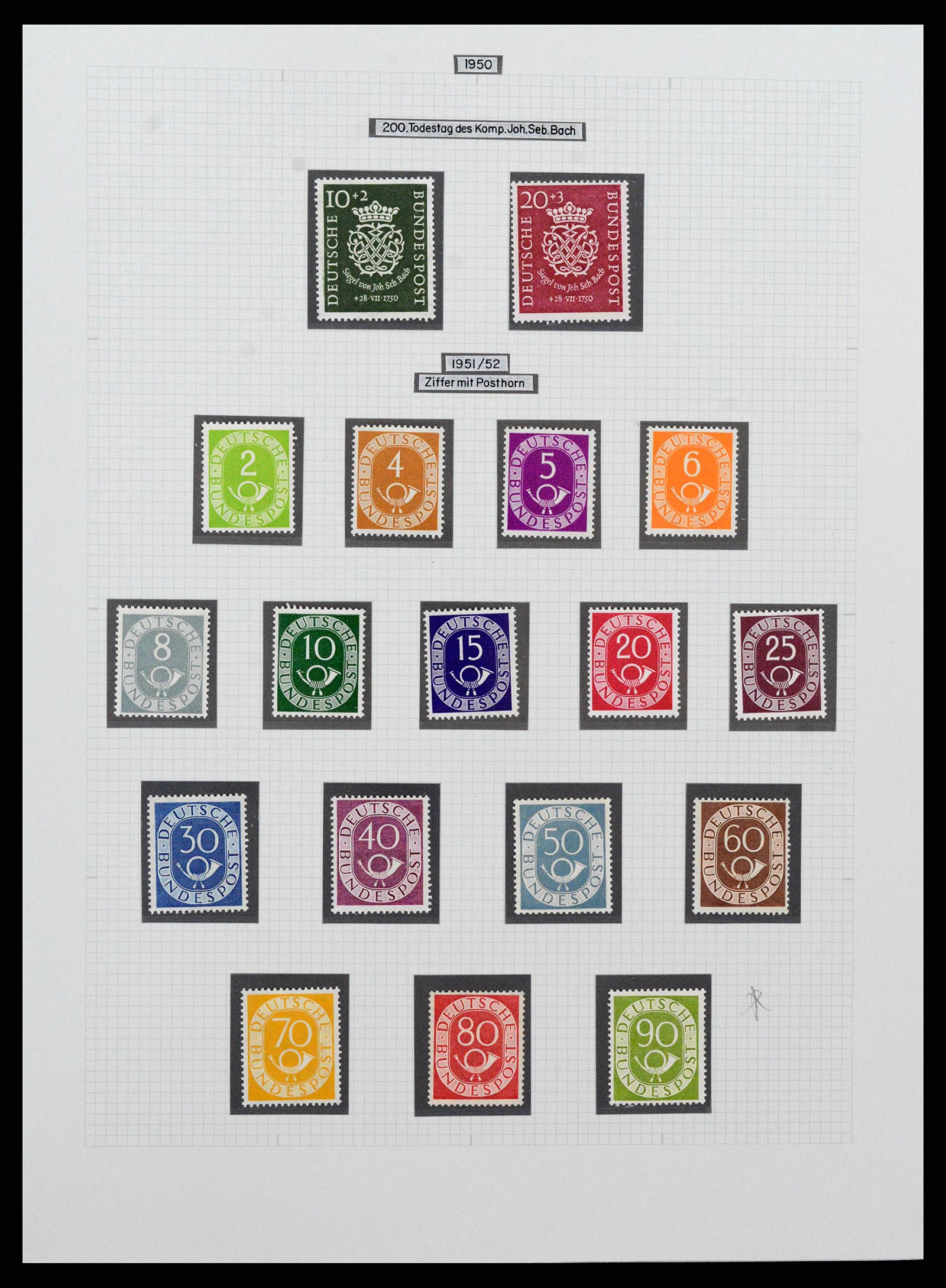 36771 114 - Postzegelverzameling 36771 Duitsland 1945-1970.