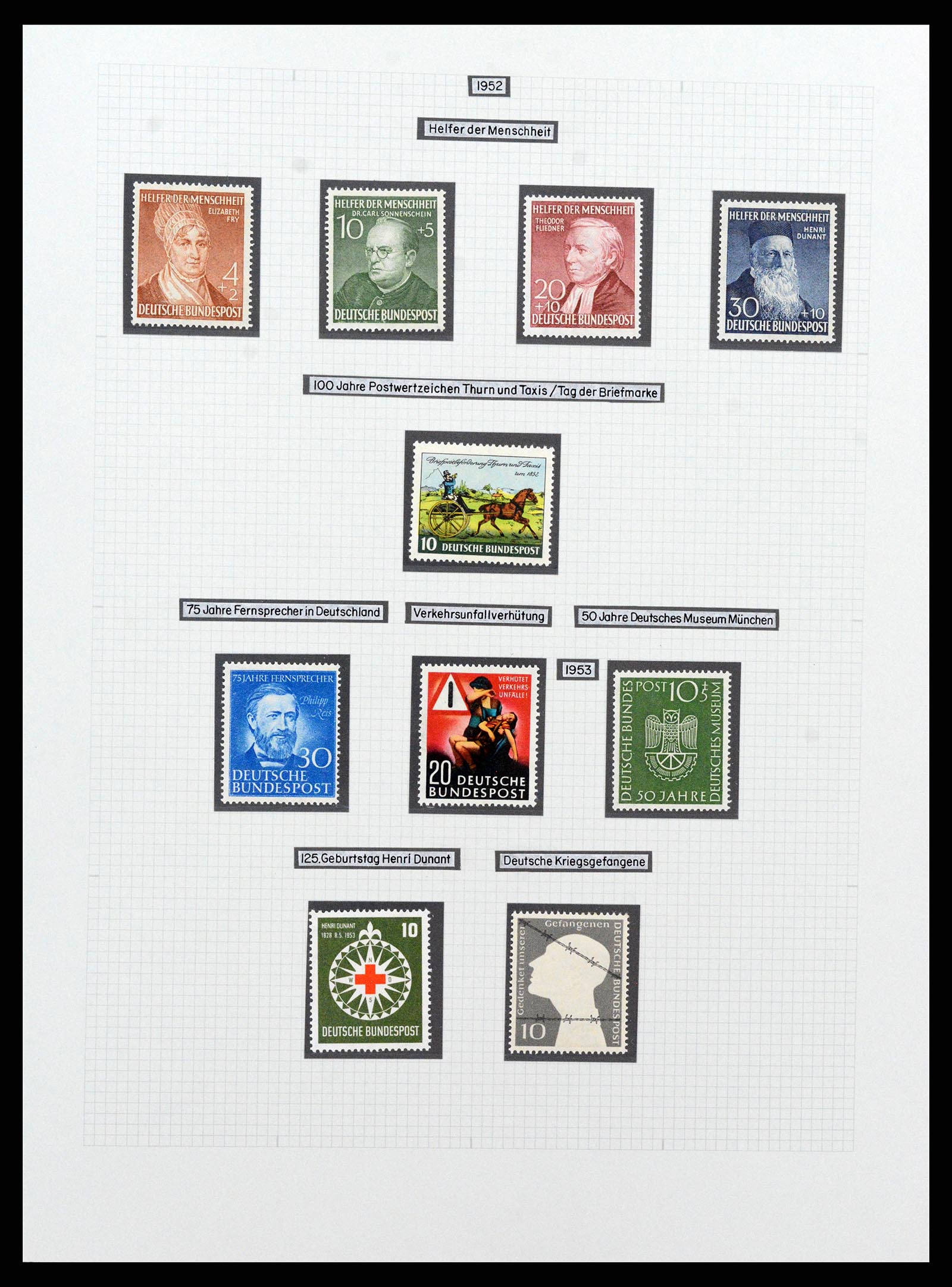36771 117 - Postzegelverzameling 36771 Duitsland 1945-1970.