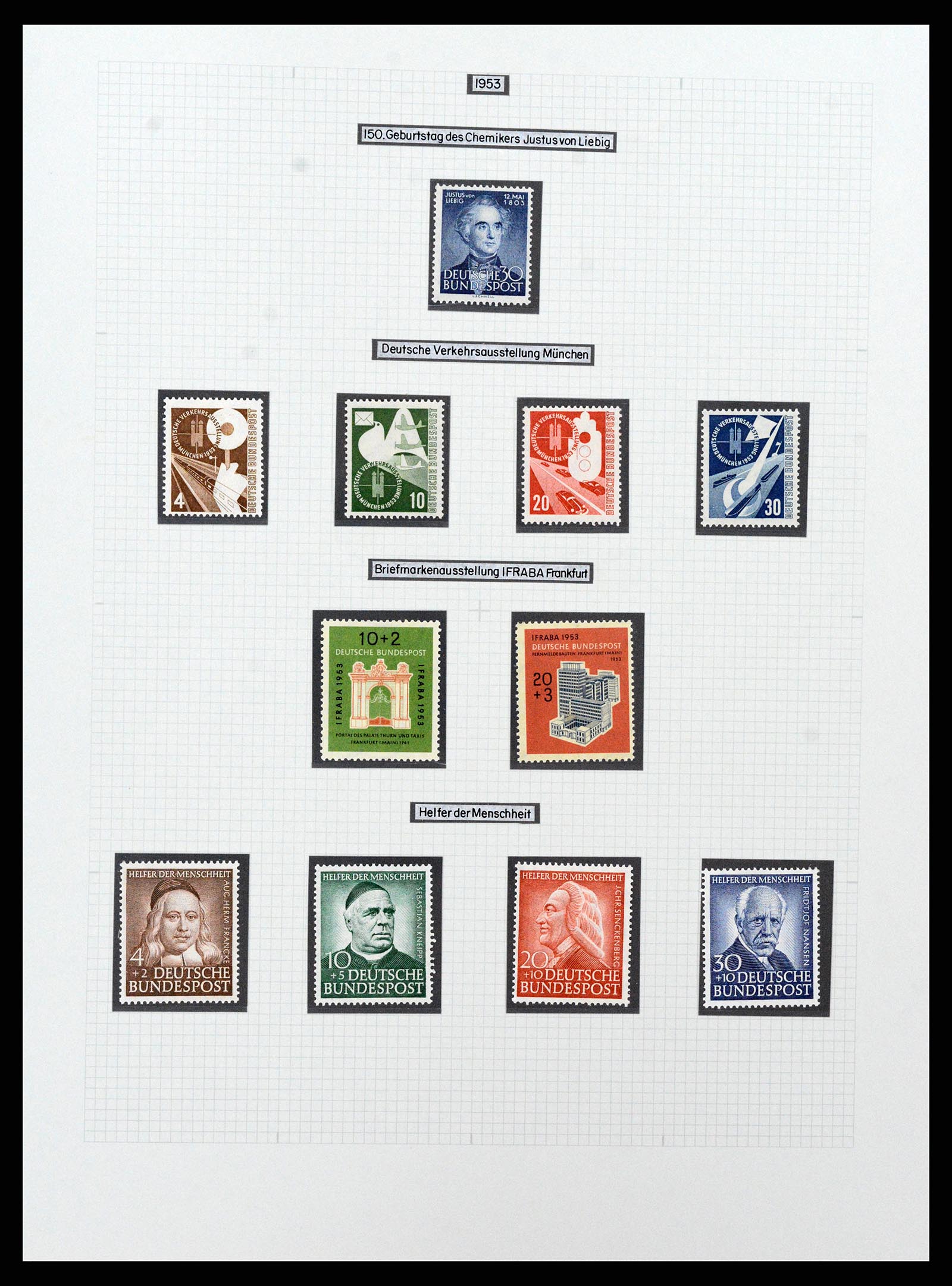 36771 118 - Postzegelverzameling 36771 Duitsland 1945-1970.