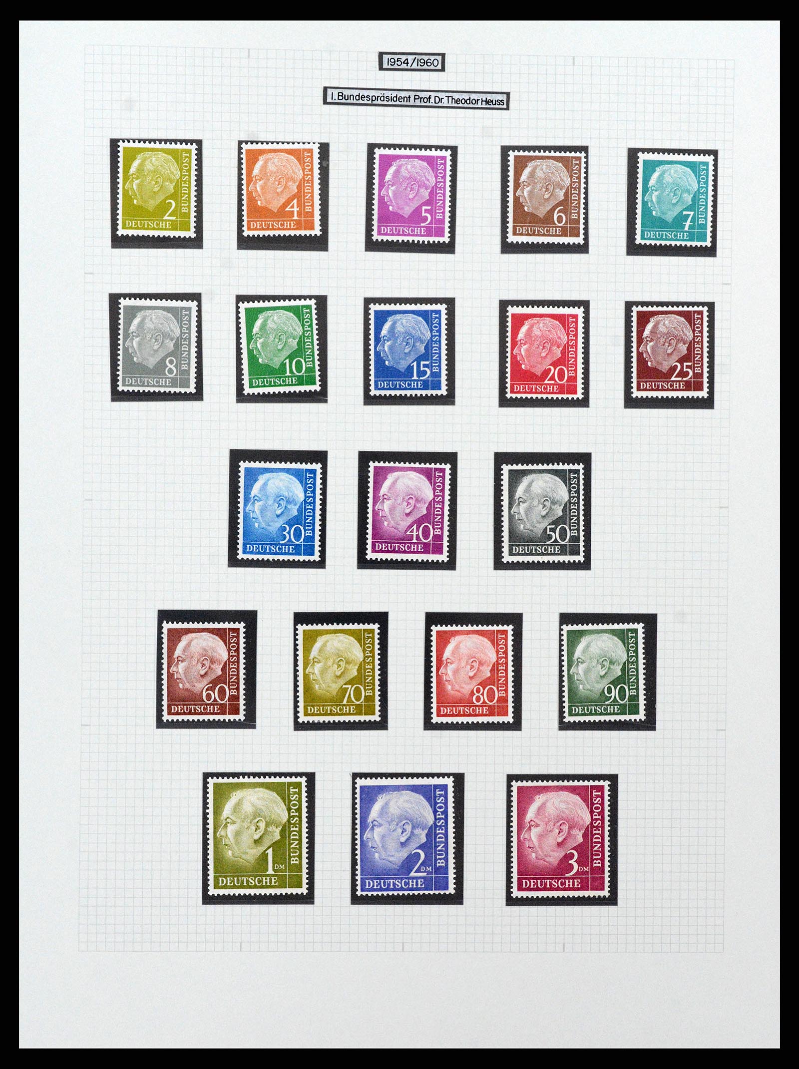 36771 119 - Postzegelverzameling 36771 Duitsland 1945-1970.