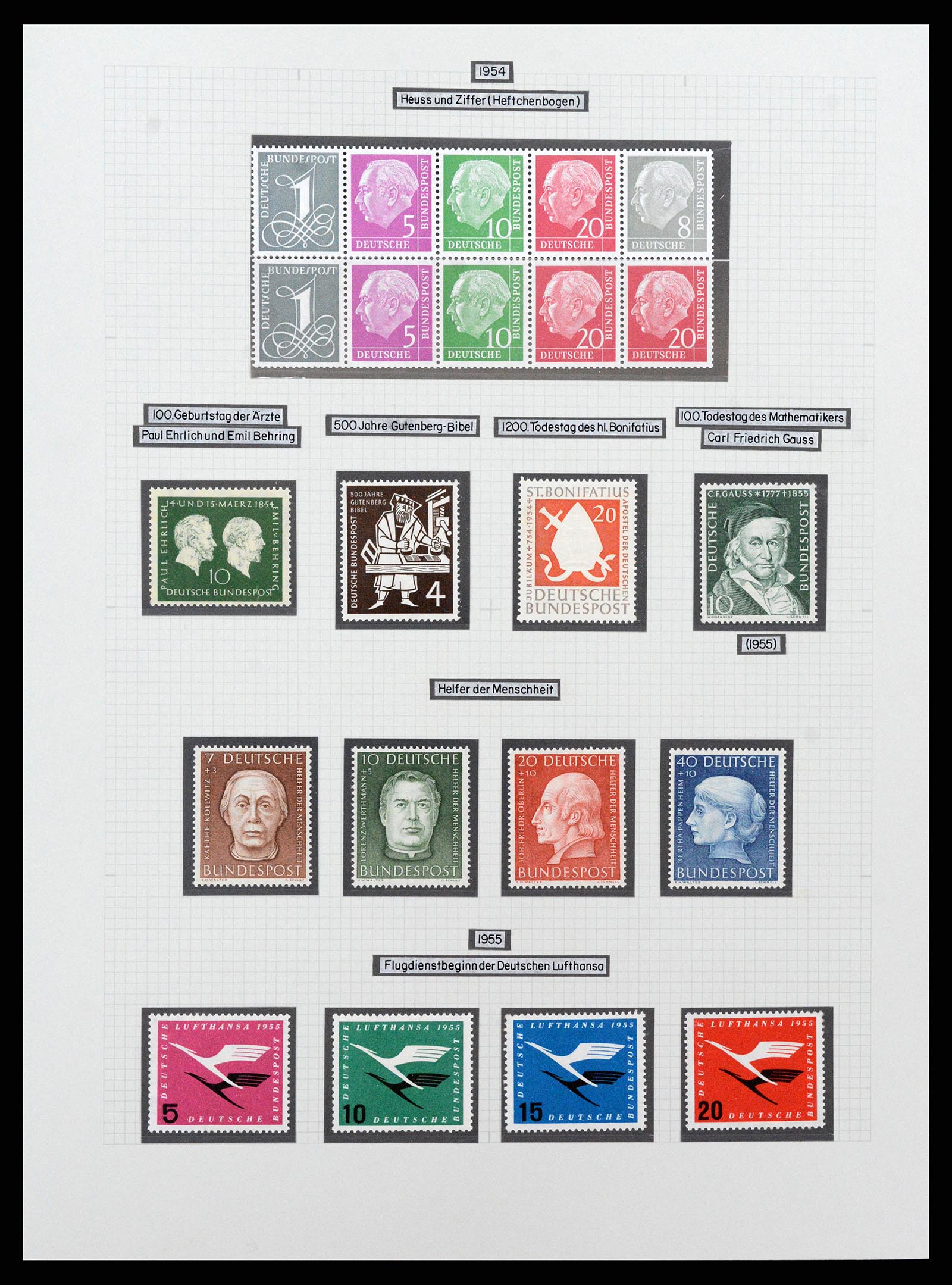 36771 120 - Postzegelverzameling 36771 Duitsland 1945-1970.