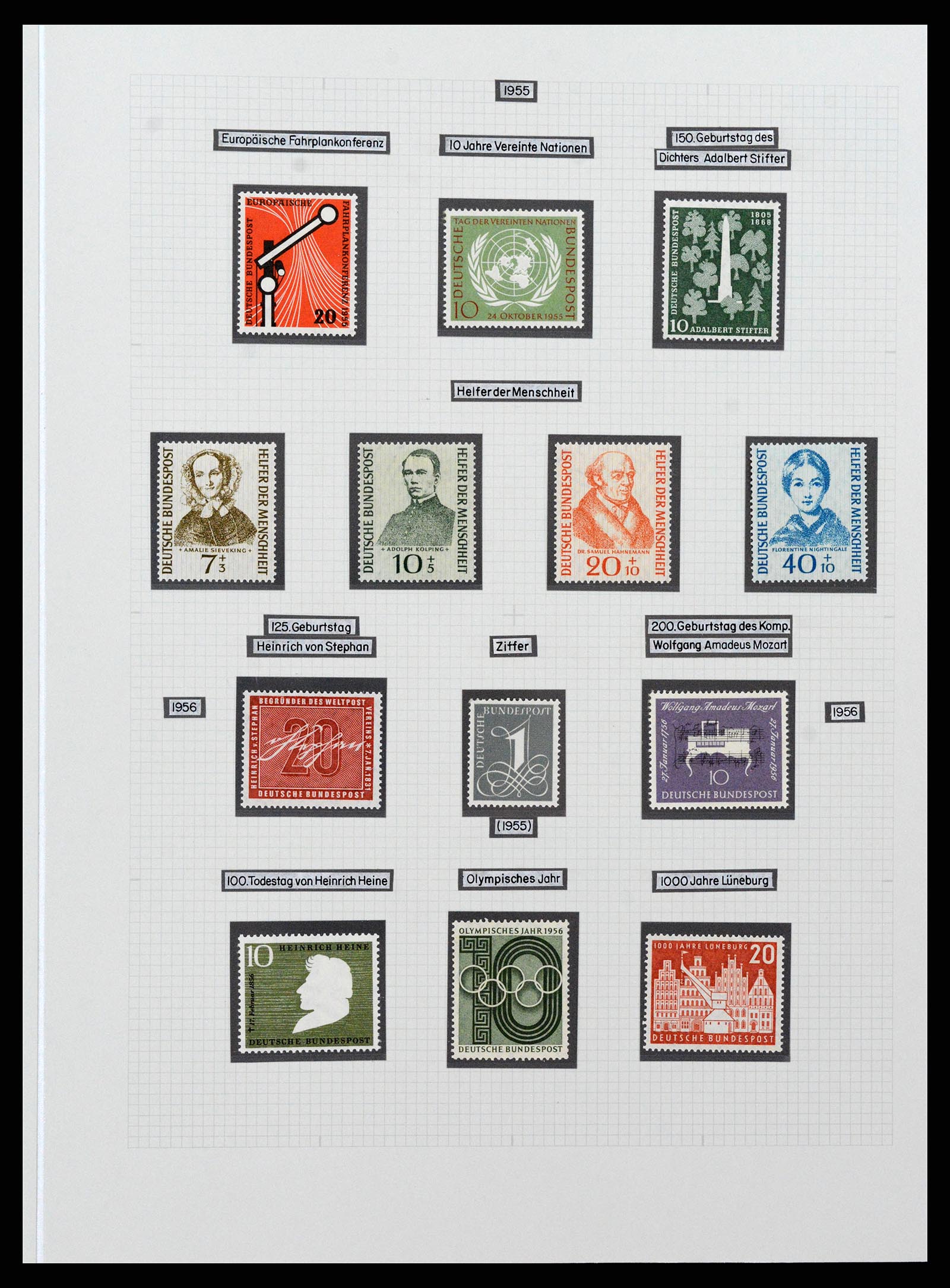 36771 122 - Postzegelverzameling 36771 Duitsland 1945-1970.